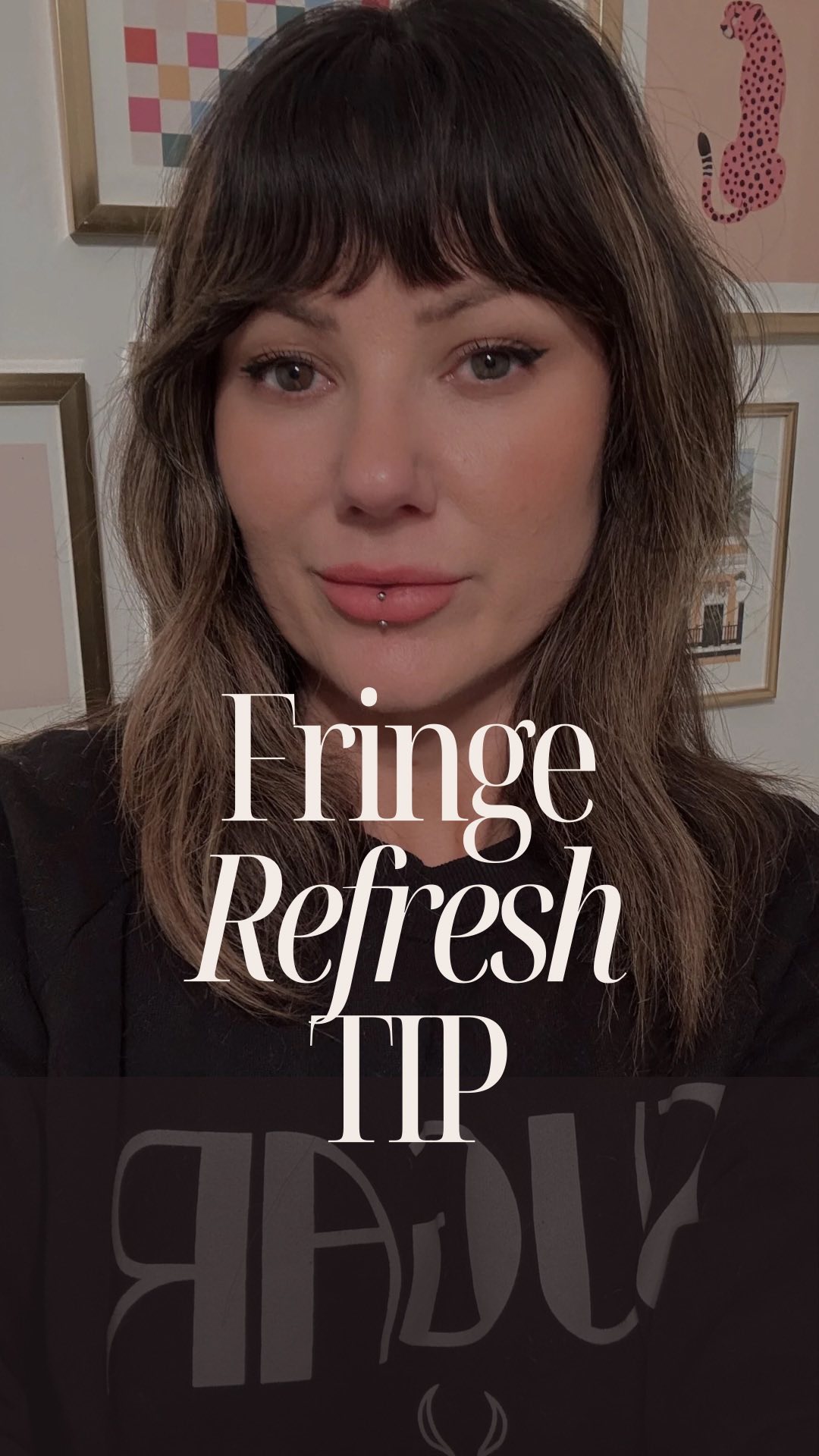 OK guys, I cut some fringe on myself!
And let’s be real, sometimes it gets kind of wild and needs to be fixed before wash day.
What’s a fringed babe to do!?
SPIRITUALIZED by @randco
Got fringe? Get this.