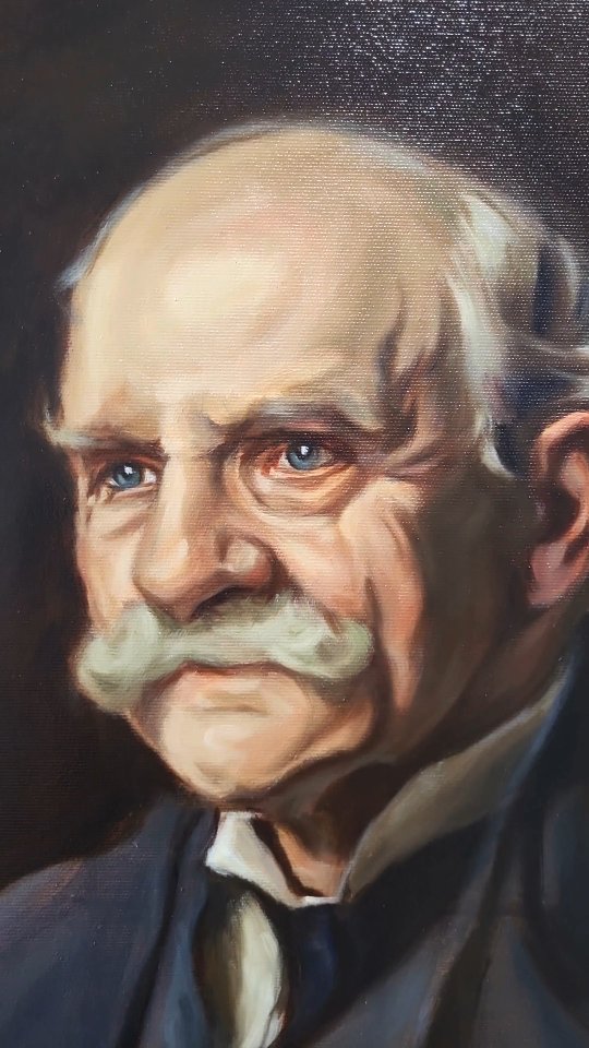 The moment when a person appears on my canvas ✨️
****New to my page? Welcome! I’m Sarah, a portrait artist devoted to the beauty of classical art. I create custom, hand-painted portraits that add a timeless elegance to any space. If you’re looking to bring a unique, personal touch to your home, contact me to commission your own painting.
#CustomPortrait #BespokeArt #LuxuryDecor