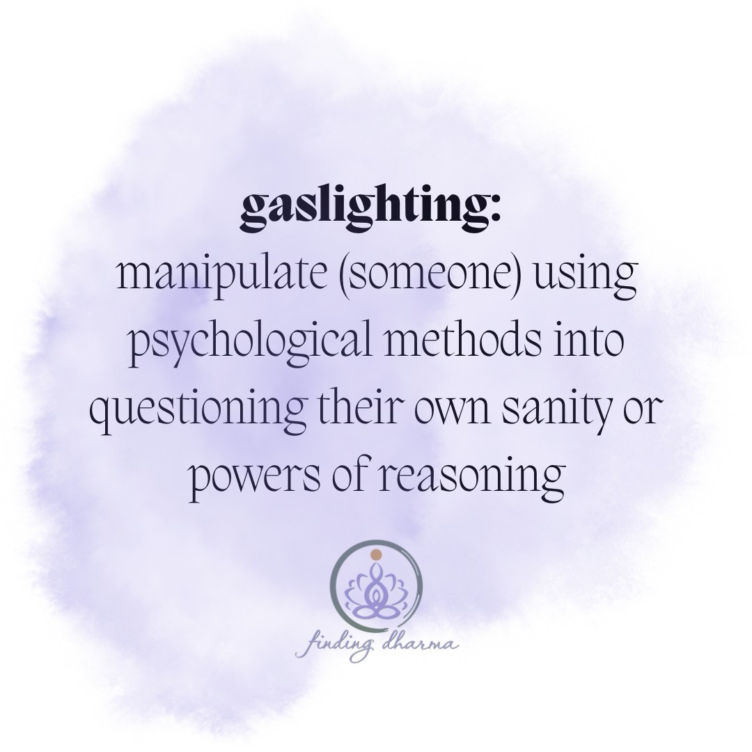 You know who you are. Don't let anyone question the validity of your feelings or actions.
Gaslighting can be incredibly confusing especially when it comes from someone you love and trust, someone you feel wants the best for you. Follow your feelings. It doesn't feel good to be gaslighted. It doesn't feel good to be made to question your words, beliefs or actions. That alone will tell you that something is off in this conversation. Let their opinion be their opinion and keep on being yourself.
#findingdharma #gaslighting #believeinyourself #EmotionalWellness #SelfEmpowerment #TrustYourself #HealthyBoundaries #InnerStrength #SelfLoveJourney #PersonalGrowth #GaslightingAwareness,