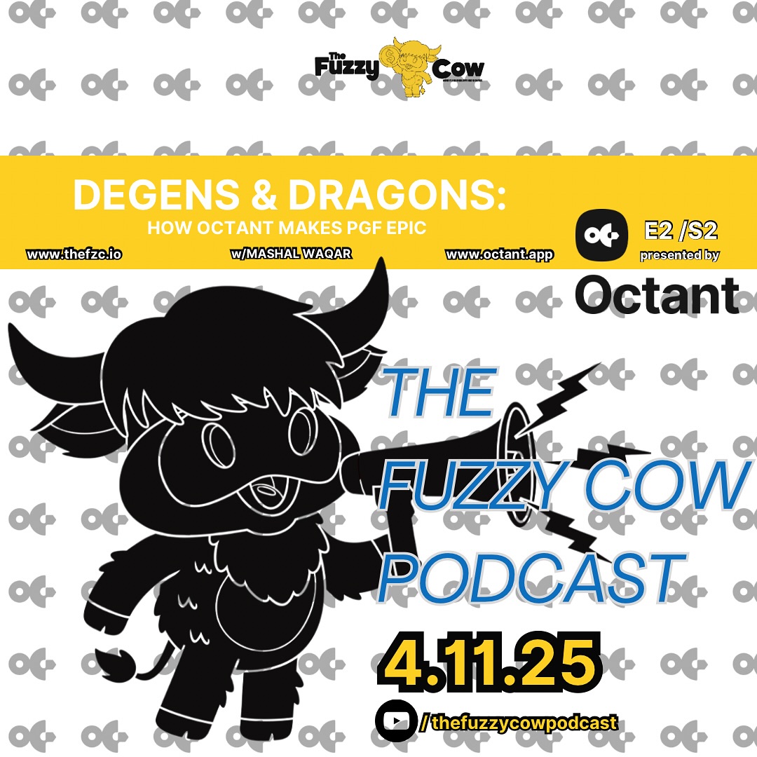 On our very special episode 2 of season 2 we speak to Octant s’ own @mashalwaqarr about the latest news from the wild world of web3, how the @solana controversial ad acts as a metric for cultural growth (or lack thereof) and how Octant is becoming the hero of public goods . Check out the episode 4/11/25 and visit thefzc.io today!