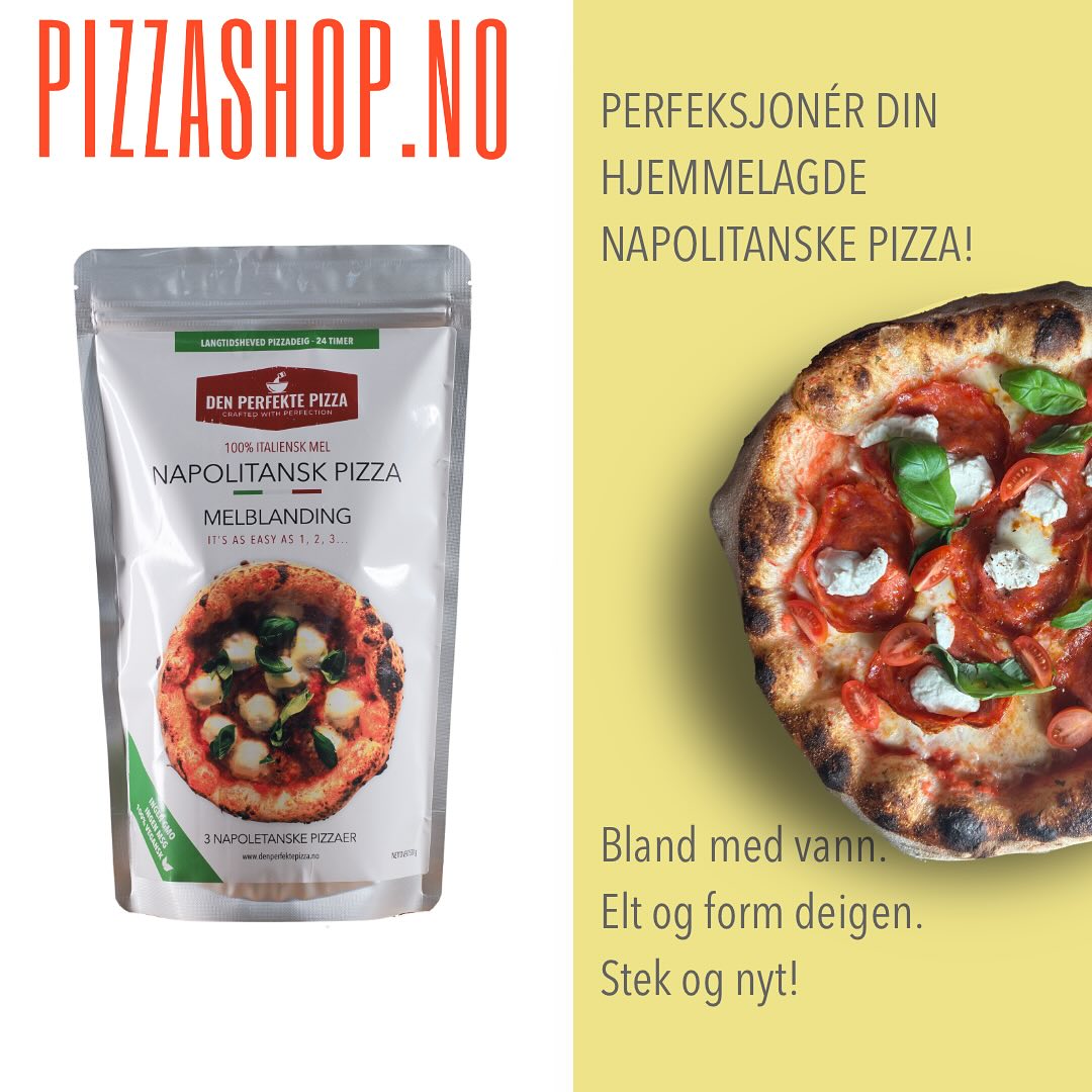 🍕 PERFEKSJONÉR DIN HJEMMELAGDE NAPOLITANSKE PIZZA!
Med Den Perfekte Pizza Melblanding er det enklere enn noensinne:
1️⃣ Bland med vann.
2️⃣ Elt og form deigen.
3️⃣ Stek og nyt!
Ingen kompliserte prosesser – bare perfekt pizza hver gang. Bestill i dag på Pizzashop.no!
#pizzashop #NapolitanskPizza #Melblanding #PizzaPerfeksjon #HjemmelagetPizza #PizzaLovers #pizzaelskere