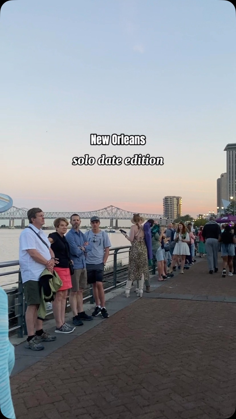 With no itinerary or expectations, curiosity can take solo dates a long way and help you hear yourself more clearly. Go plan an outing for yourself!
🏔️
🏔️
🏔️
🏔️
🏔️
#discomfortzone #discomfortclub #ncstate #ncsu #ncstateoncampus #studentlife #college #collegelife #growth #community #raleighnc #challenge #solodate #adventure #exploring #neworleans #livemusic