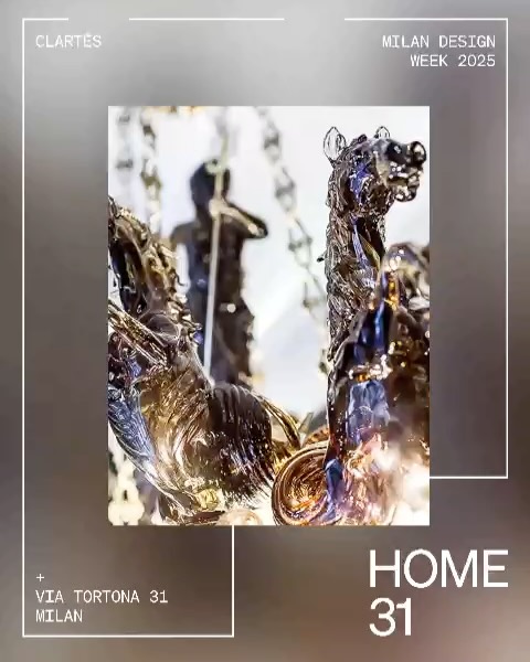 **COMMON HOME 31**
We invite you to our “common home” in Milan 2025 — where the original Czech craft tradition meets cutting-edge technology, hand in hand.
Discover a unique exhibition where Czech glassmaking heritage intersects with contemporary innovation. Hand-blown glass and glass fused into moulds are combined with a progressive approach to design, raw industrial concrete, and the precision of light.
Come explore the distinctive union of GLASS SOUL glass sculptures, CLARTÉS luxury chandeliers, and the designer tableware collections of KLIMCHI and ANNA VON LIPA.
Spazio Crea
Via Tortona 31, Milan
April 7–13 | 11:00–21:00
Daily from 11:00 to 21:00
#glasssoul #glazbridge #glass #milanodesignweek