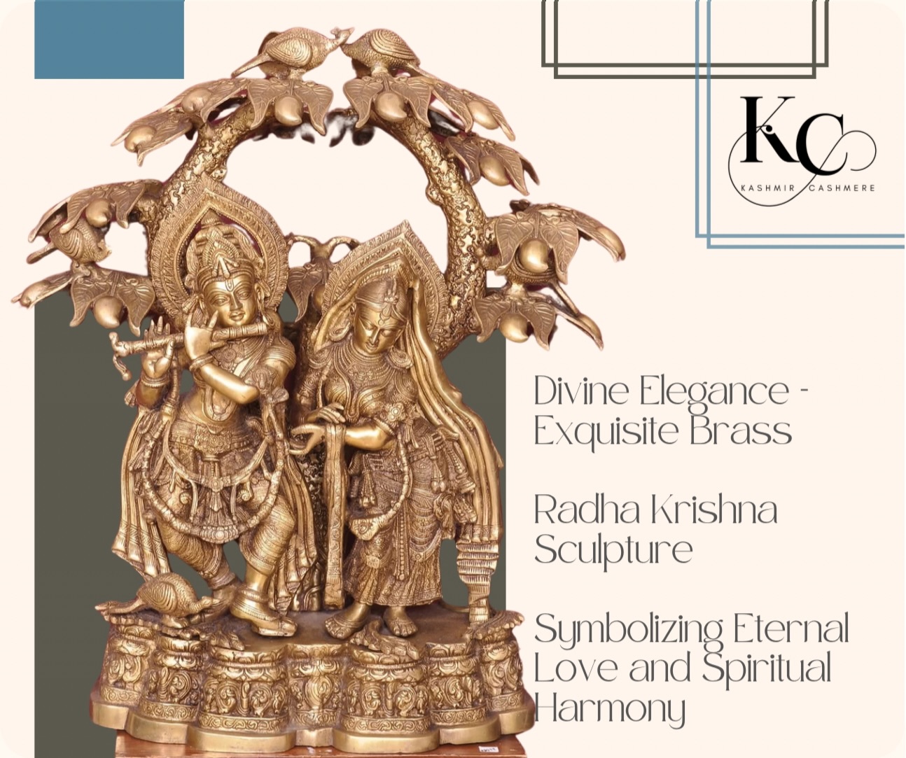 Grace in Brass – A Stunning Radha Krishna Sculpture Reflecting Love, Devotion, and Timeless Craftsmanship
:
:
@kashmir_cashmeree
:
:
#statue #statuecollectors #kashmircashmere #brass #brassstatue