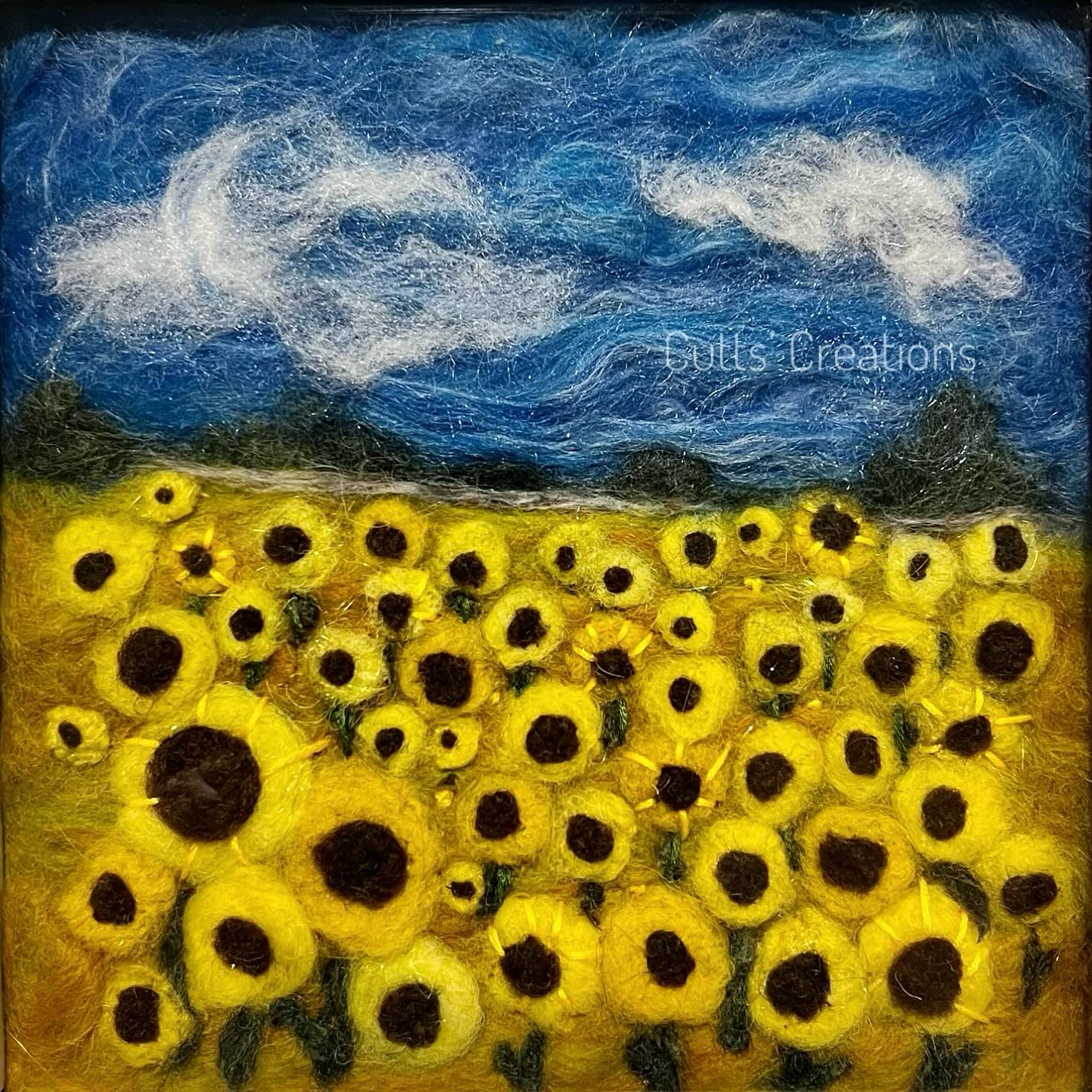 Day 5 of the @northantsrutlandos 30 day challenge is what am I most proud of to date.
From a felting point of view I’d say my Ukrainian inspired sunflower flower picture being displayed at a exhibition at Peterborough Cathedral in 2023 which was seen by over 8,000 visitors!
From a personal point of view I’m proud of how I’ve learnt a new skill of needlefelting which people love and purchase. Including quirky keyrings at @irregulararthub , bespoke ornaments and pictures and a poppy picture at last year’s September exhibition, with each piece being handmade from scratch. I’m proud of how far I’ve come during that time and being able to fit it around working full time & family life.
#northantsrutlandos #30daychallenge #needlefeltingartist #needlefelt #woolartist #woolart #bigambitions #dreambig#25daystogo #proud #achievement#noselfconfidence