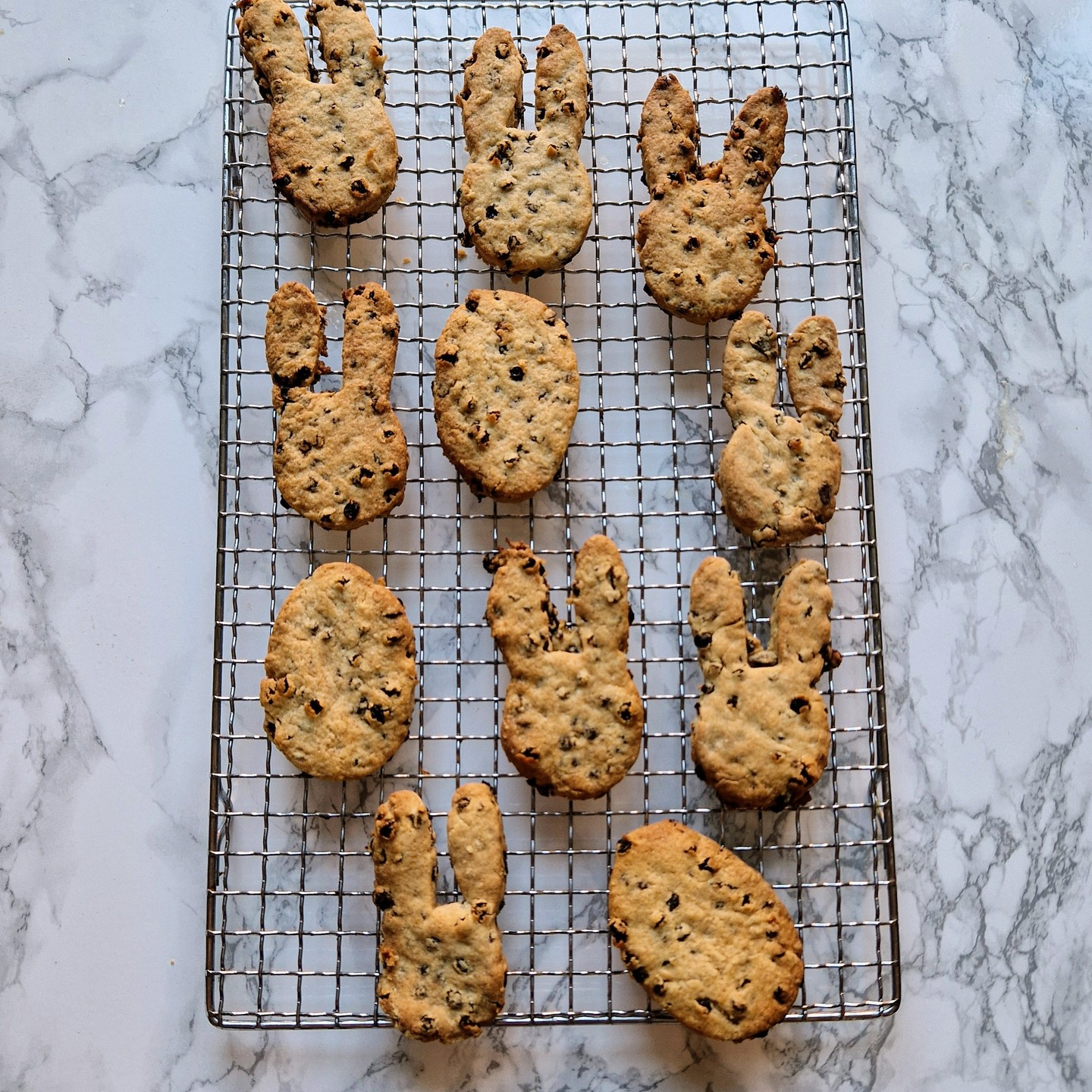 EASTER BISCUITS 🐣 🐰
These naturally sweet, lightly spiced fruity biscuits are the perfect Easter treat. They're a great recipe to make with little ones over the Easter holidays 👩🍳👦👧
Ingredients (makes 10–15)
🥥 110g softened coconut oil
🌾 200g wholemeal flour
🧡 1 tsp mixed spice
🍏 40ml apple juice
🍇 100g currants
Method
1️⃣ Preheat oven to 200°C and lightly grease a baking tray.
2️⃣ Add coconut oil to a bowl.
3️⃣ Mix in flour and mixed spice until it resembles breadcrumbs.
4️⃣ Stir in currants and slowly add apple juice — just enough to bring the dough together.
5️⃣ Roll out on a floured surface to about ½ cm thick.
6️⃣ Cut out shapes, place on tray, and bake for 15–20 mins until just golden.
7️⃣ Cool on a wire rack — and enjoy!
Recipe adapted from SR Nutrition.
Let me know if you try them! 🐥🍪
#EasterBakes #HealthySnacksForKids #WholesomeTreats #EasterFun #KidFriendlyRecipes #NutritionistApproved