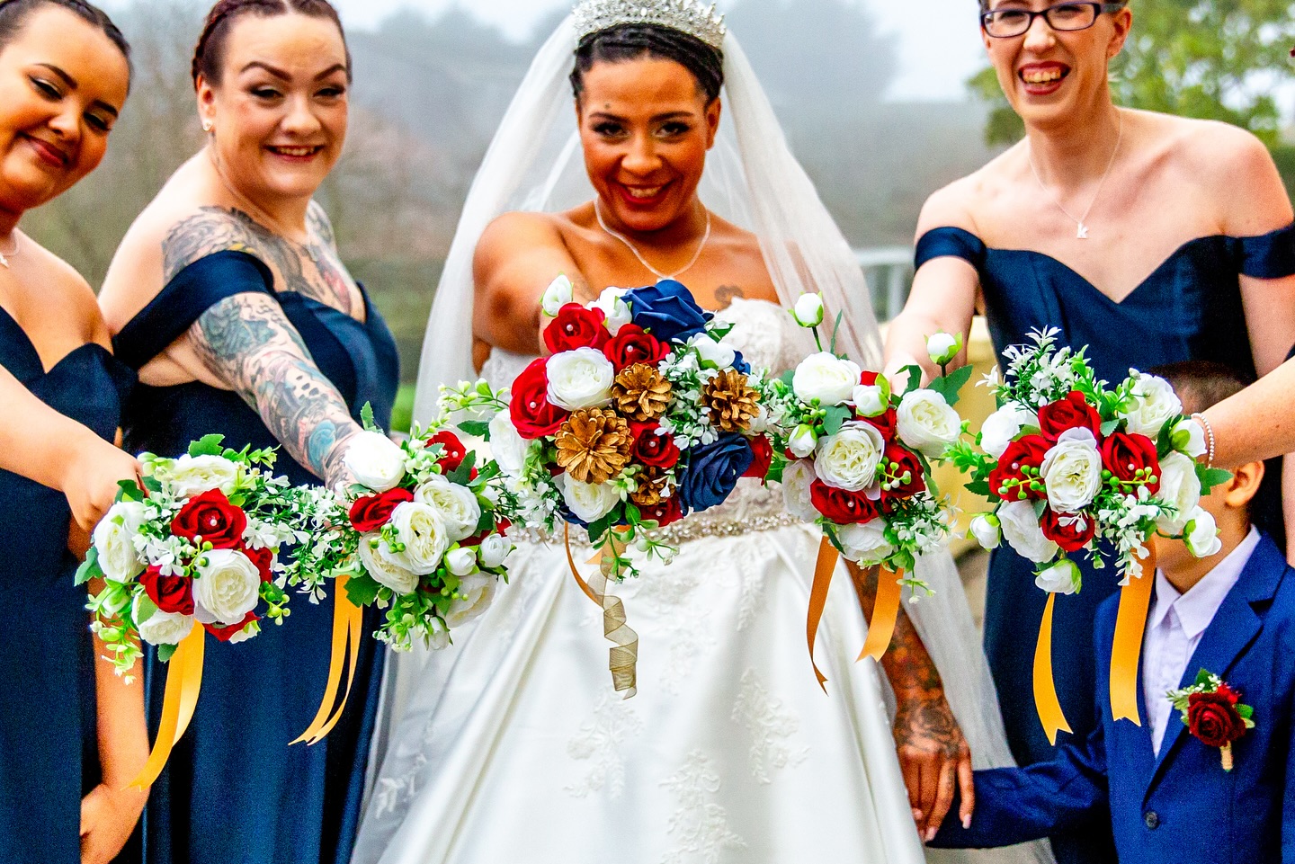 Make way for this Christmassy Bridal Crew 😎🎄
Maybe you’re having a December Wedding? I wouldn’t hesitate to take some inspo from G & R’s Gorgeous Christmassy Wedding that took place last December!
They’re colour scheme sure did represent everything you’d want for a December wedding…incorporating red, champagne, green, navy blue & white….they really did pull it off! 🌈
VENUE:
@thelawnrochford - A unique, colourful venue, but super clean and elegant too! The grounds seem to be green all year long too, which was fab to see! (Some nice maintainence work going on there 🌳)
.
.
.
.
#weddingplanninginspiration #weddingplanninginspo #thelawnweddingvenue #thelawnwedding #decemberweddinginspo #decemberwedding #christmasweddingideas #christmasweddings #colourfulweddingflowers #colourfulweddings #colourfulweddingphotography #decemberweddings #essexweddingphotographer