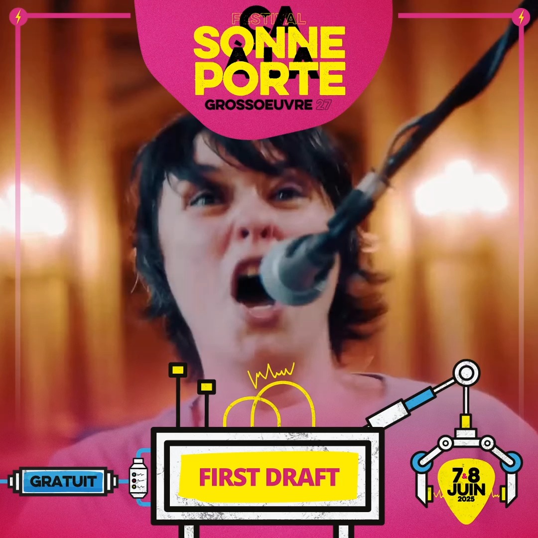 ⚡️🩷 Focus sur @first_draft_music 🩷⚡️
First Draft, duo basse-batterie, façonne un rock intense mêlant post-rock, shoegaze et nuances cinématographiques. Leur son massif et contrasté, entre envolées acérées et instants de calme, défie les attentes. Acclamés en France et à l’international, ils imposent leur identité avec une musique puissante, sincère et hors des sentiers battus.
☀️ Rdv les 7 & 8 juin 2025 à Grossoeuvre pour la 18è édition du festival GRATUIT !
Évreux Portes de Normandie ⚡️ Département de l'Eure ⚡️ Mairie de Grossoeuvre ⚡️ Ville d'Evreux
#festival #normandie #rock #eure #evreuxnormandie #CSALP