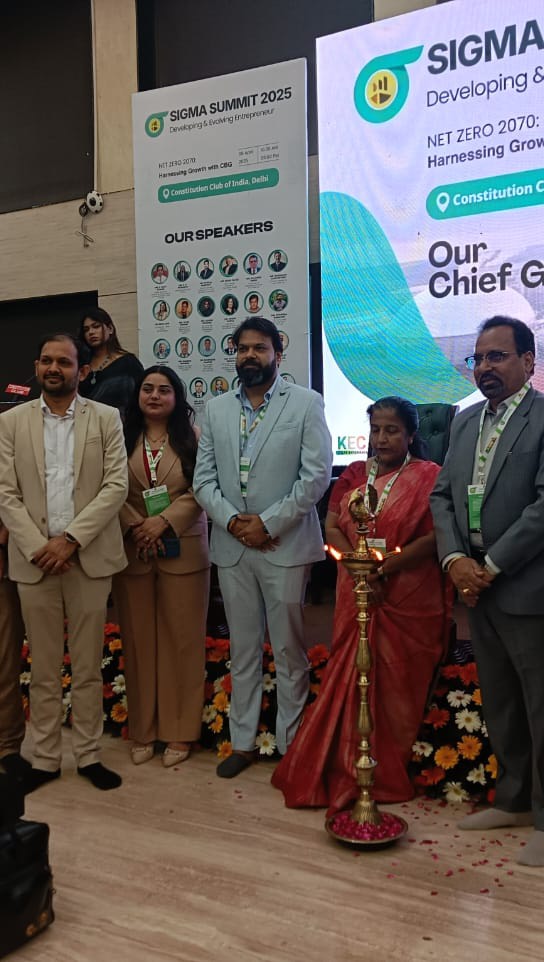 Sigma summit featured at News 18, where more than 26 speakers and 200+ participants from all around the world united to talk about CBG and it’s future