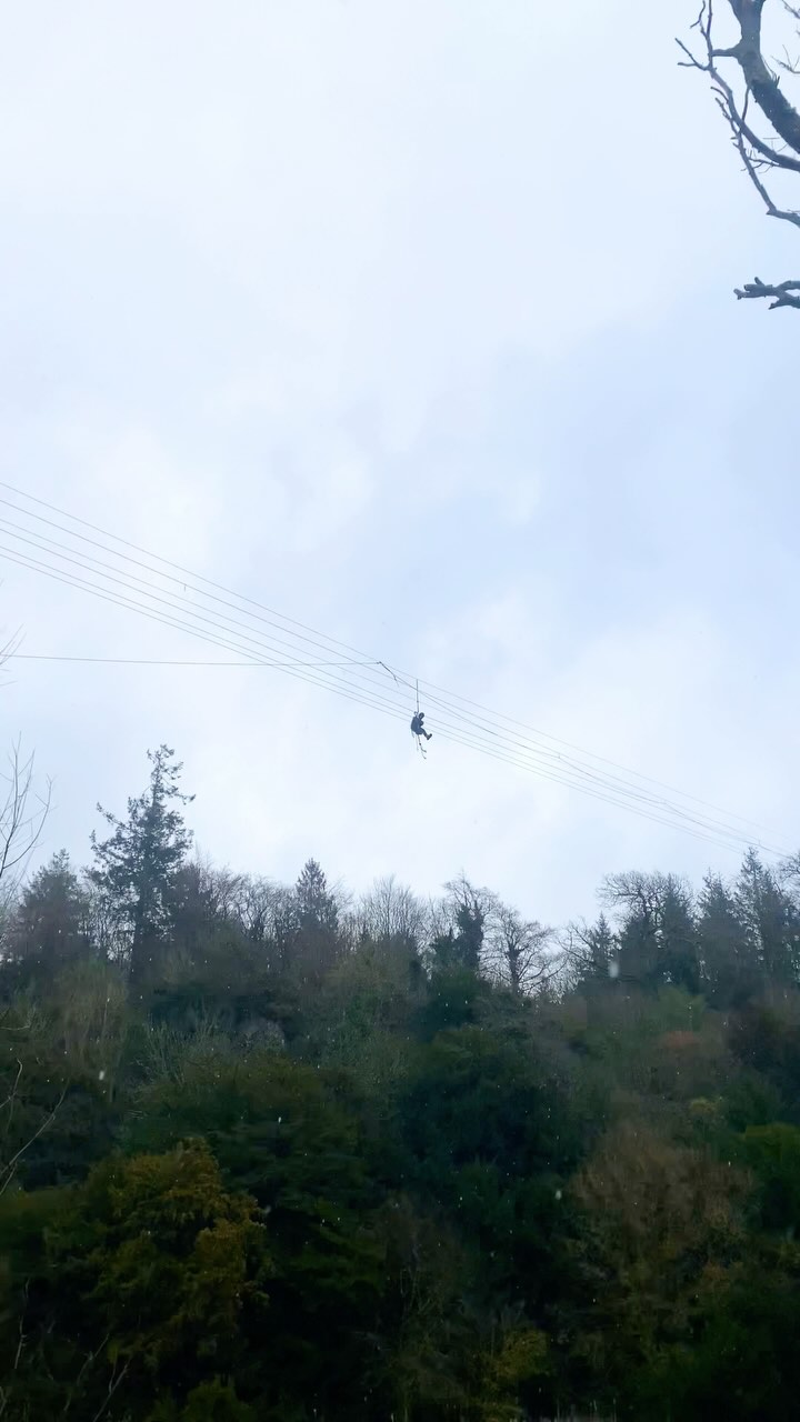 Working at great height.
#heights #zipline #working
Do you dare to do this?