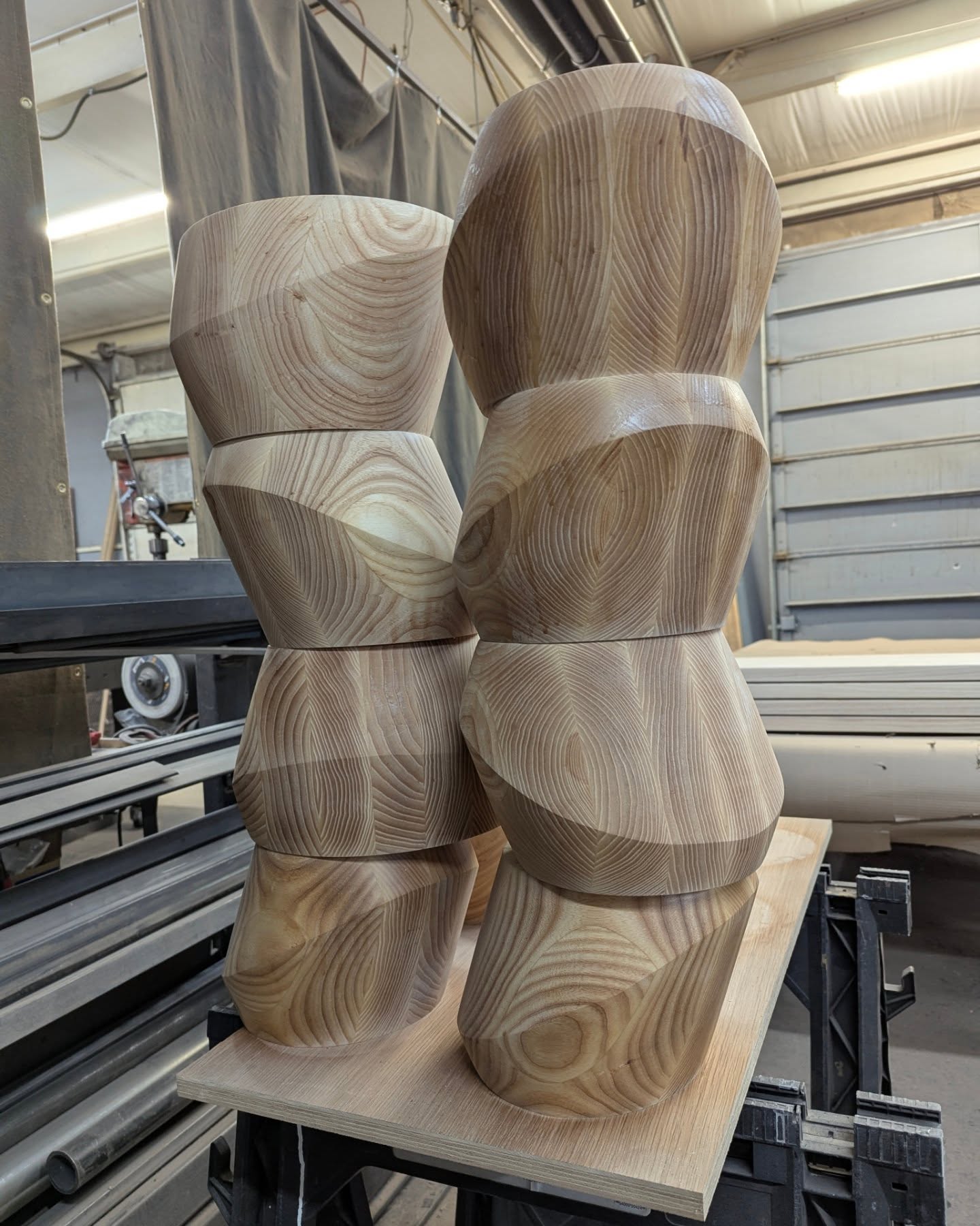 Some pretty sexy legs in the works...stay tuned.
.
.
.
#ash #legsfordays #stacked #sculpted #woodgrain #modernart #customfurniture
#Denver