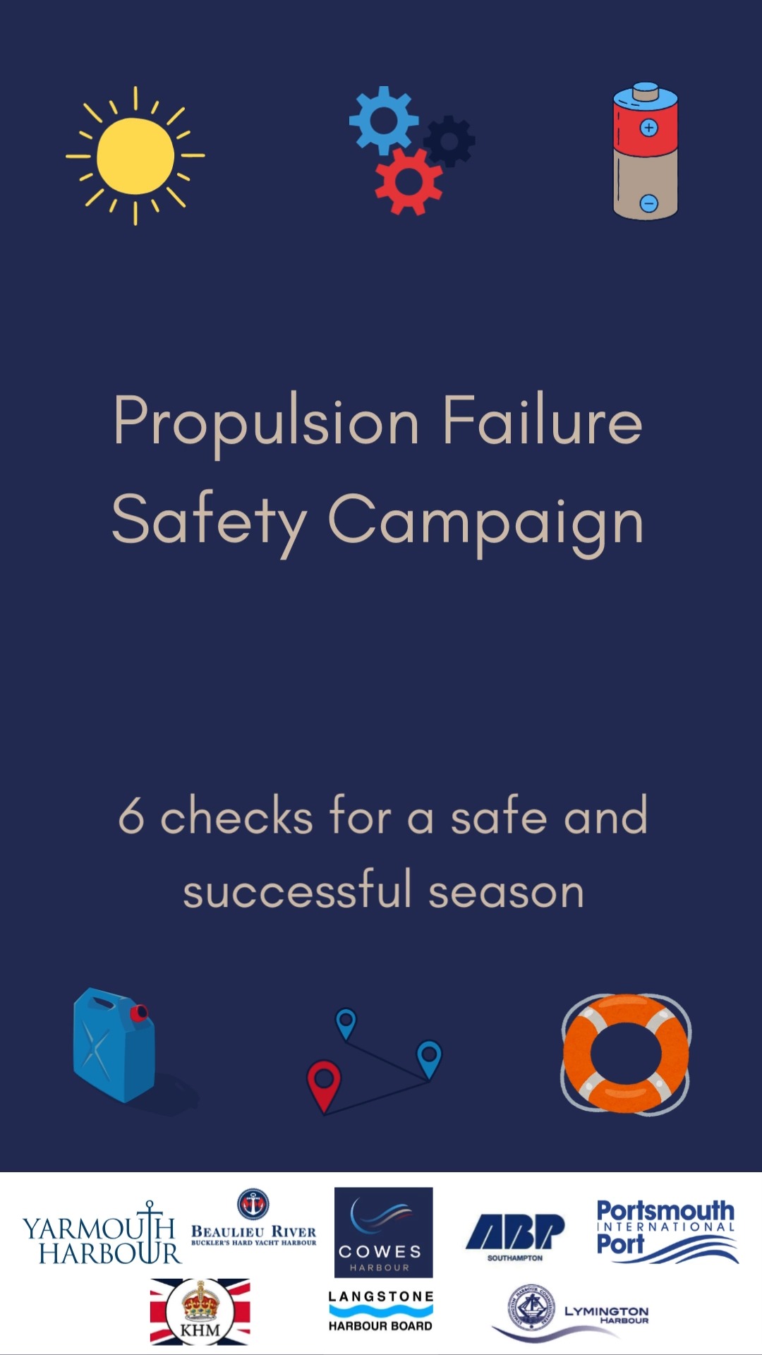 🚤 Engine Trouble? Don’t Let It Ruin Your Season! ⚓
Over the past few years, the Solent has seen a noticeable rise in propulsion failure incidents—most of which are down to one thing: lack of maintenance.
That’s why Langstone Harbour Board is teaming up with ABP Southampton, Cowes Harbour Commission, KHM Portsmouth, and Portsmouth International Port to help local water users stay safe and stress-free on the water🛠️🌊
Throughout the year, we’ll be sharing engine maintenance tips and seasonal checks to help you keep your vessel in top shape.
💡 Fail to prepare, prepare to fail…
Start your season right with a simple 3-stage pre-season check:
✅ Pre-launch – Check your hull, keel, and rudder before getting wet
✅ Post-launch – Test your engine, battery, and electronics
✅ Shakedown sail – Put it all to the test: raise the sails, drop the anchor, and see if anything’s been missed
Let’s make 2025 a season of smooth sailing, not breakdowns. Follow along and stay ahead of the curve 🌬️⚓
#langstoneharbour #solentsailing #solentboating #boatmaintenance #smoothsailing #marinesafety