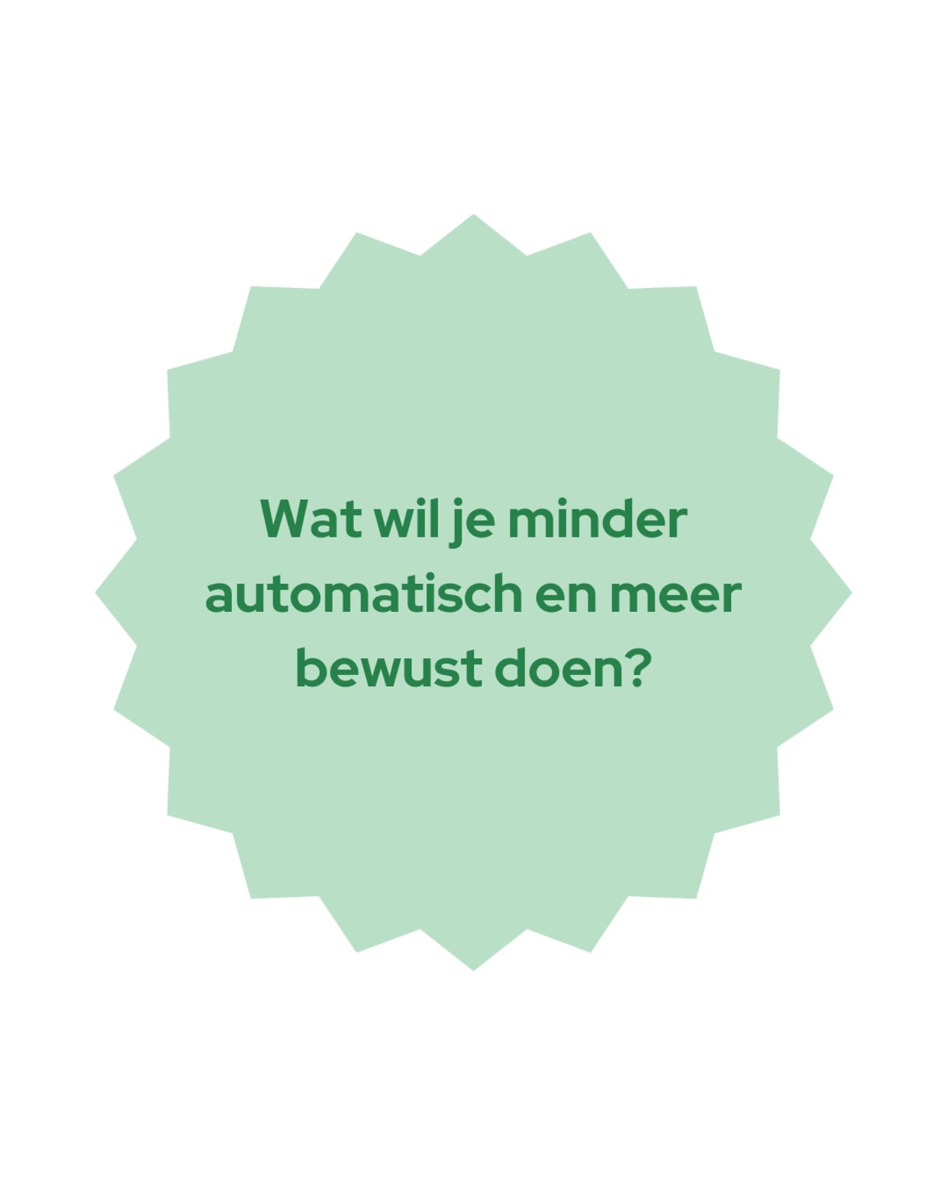 Elke week een milde check-in op zondag.
#ZondagFlowDag
Wat wil je minder automatisch en meer bewust doen?
#zelfzorg #zelfzorgtips #minderstress #meerrust #stress #stresstips #mentaalwelzijn #persoonlijkegroei #welbevinden