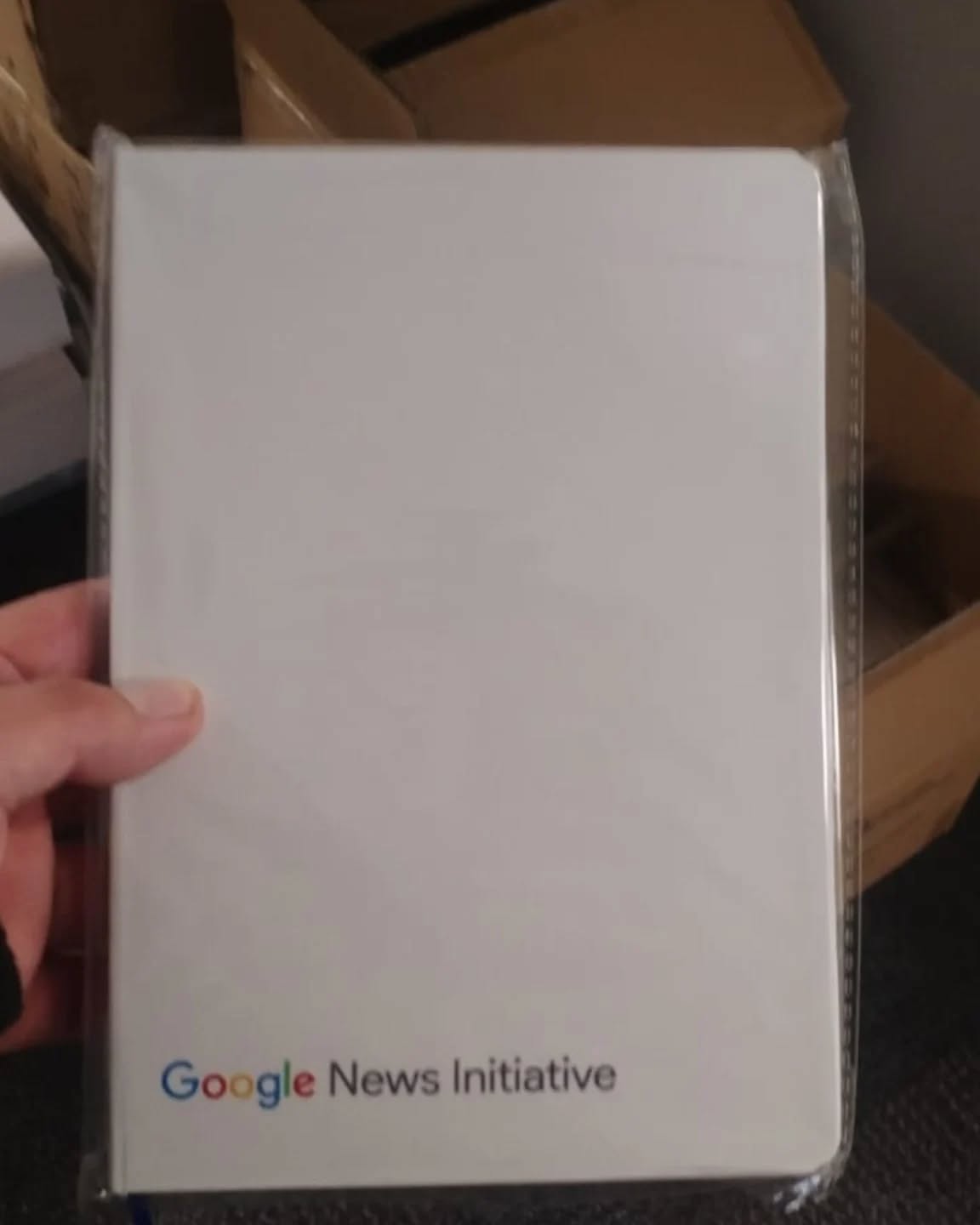 Libretas impresión digital. Google. @urbangrupocl