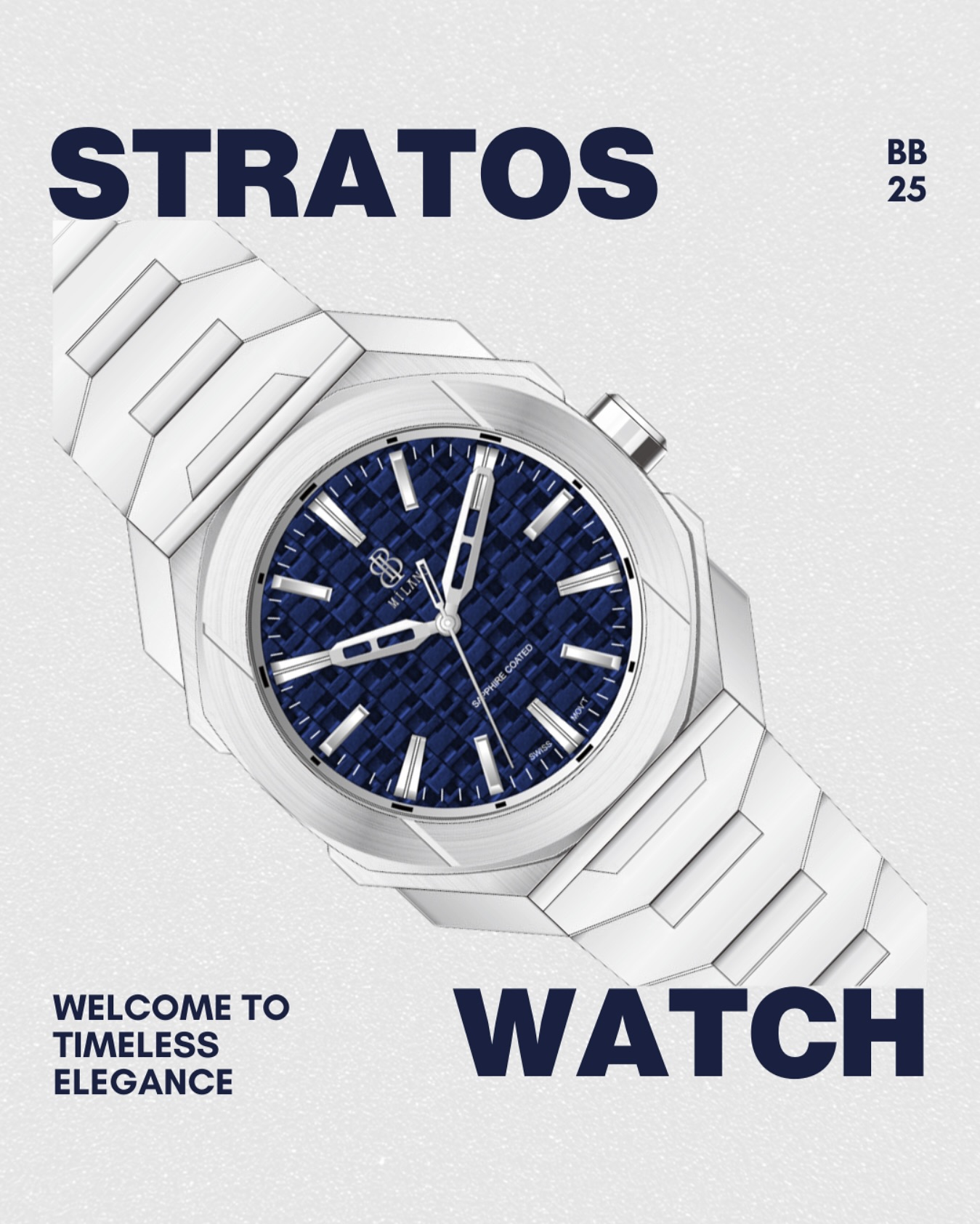 Crafted for the modern man, this navy blue timepiece is the ultimate balance of sophistication and strength. With its deep, rich tone and sleek design
#MensWatches #NavyBlueWatch #TimelessStyle #BoldElegance #PrecisionCrafted #Bbmilano