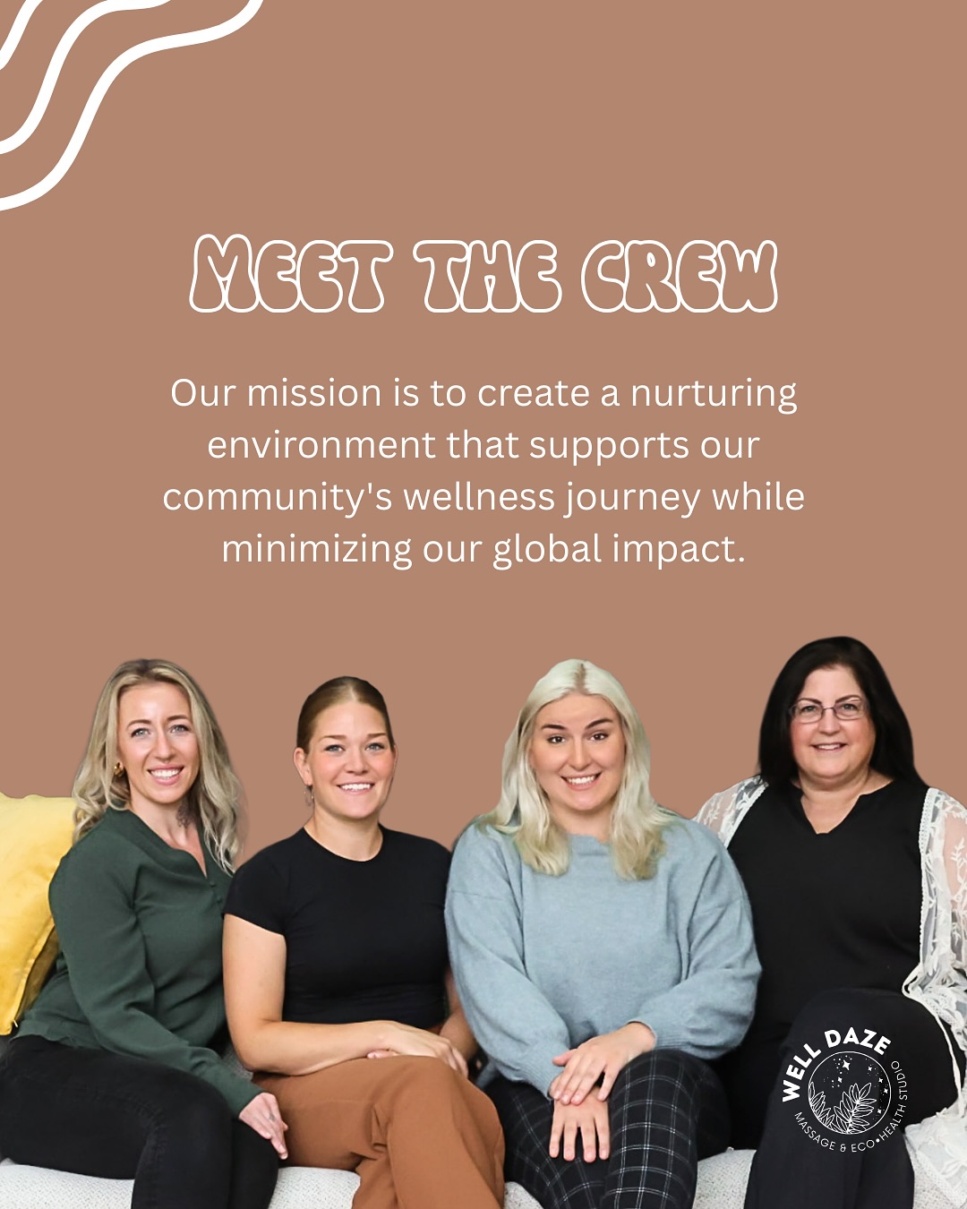 MEET THE CREW ✨It’s been a while since we did an introduction around here. Since we’ve had so many new followers I thought it was a good time to reintroduce our team! While I run our socials — WELL DAZE wouldn’t be what it is without this amazing team.
#teamworkmakesthedreamwork#guelphbusiness#welldaze#massagetherapists#dreamteam#ecostudio#ecofriendly