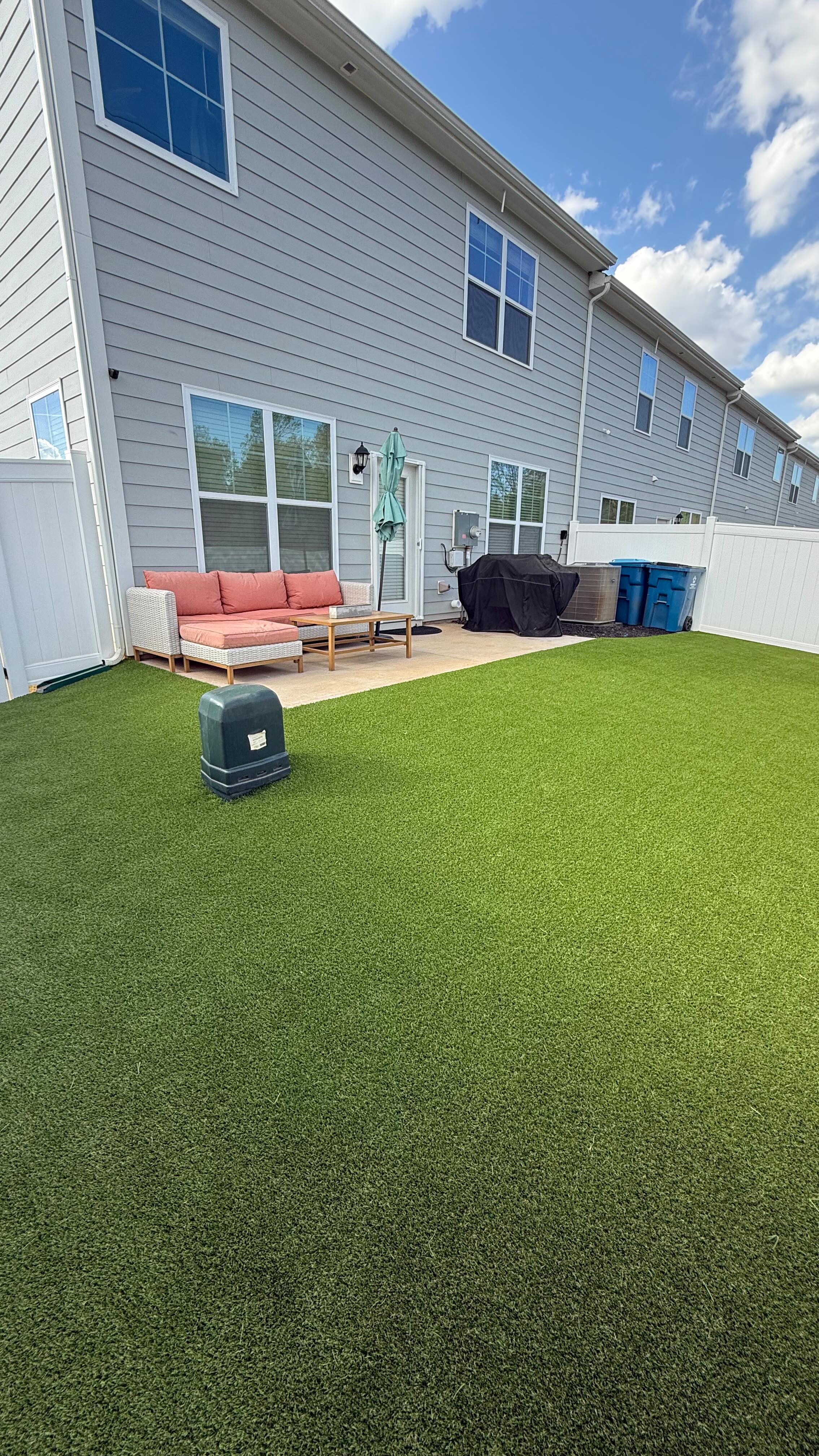 Transformation Tuesday
This backyard went from a muddy mess to a pet-friendly paradise built for playtime!
It’s now the ultimate hangout spot for humans and their four-legged friends.
Say goodbye to mud, mess, and maintenance.
Say hello to Ultimate Turf.
#backyardtransformation #artificialturf #outdoorliving #dreambackyard #lowmaintenancelawn #petfriendlyturf #ultimateturf