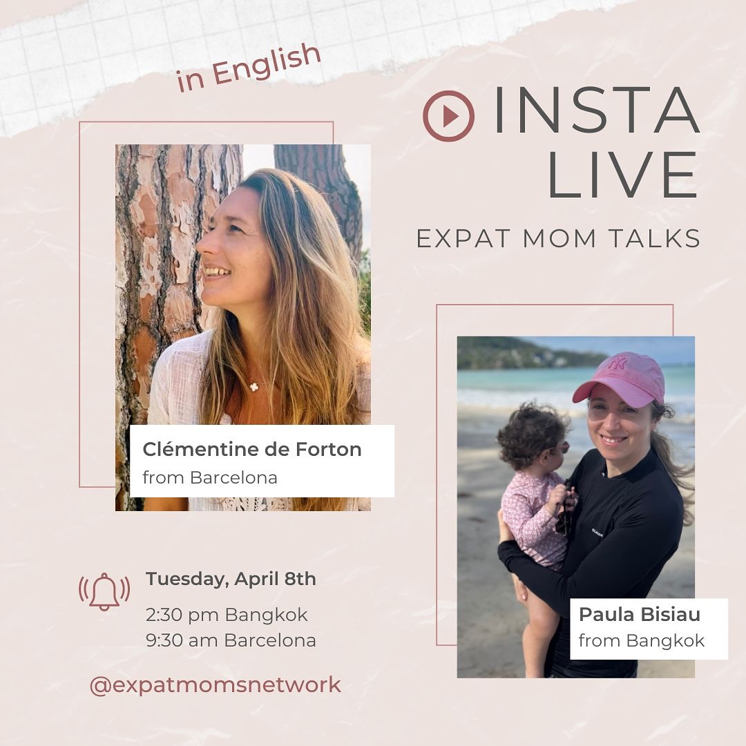 Join us tomorrow , for a powerful Instagram live with Paula Bisiau in direct from Bangkok.
We’ll talk about how it feels to be far from home when the unexpected hits, and how to deal with both physical threats and emotional overwhelm.
From uncertainty and fear to finding inner resources through yoga and presence, this is a conversation about grounding yourself when everything feels unstable.
📍 Live on Instagram @expatmomsnetwork
🗣️ The talk will be held in English
💬 Open, honest, and full of shared experience.
Come as you are — no perfect setup needed. Just connection, presence, and solidarity 💛