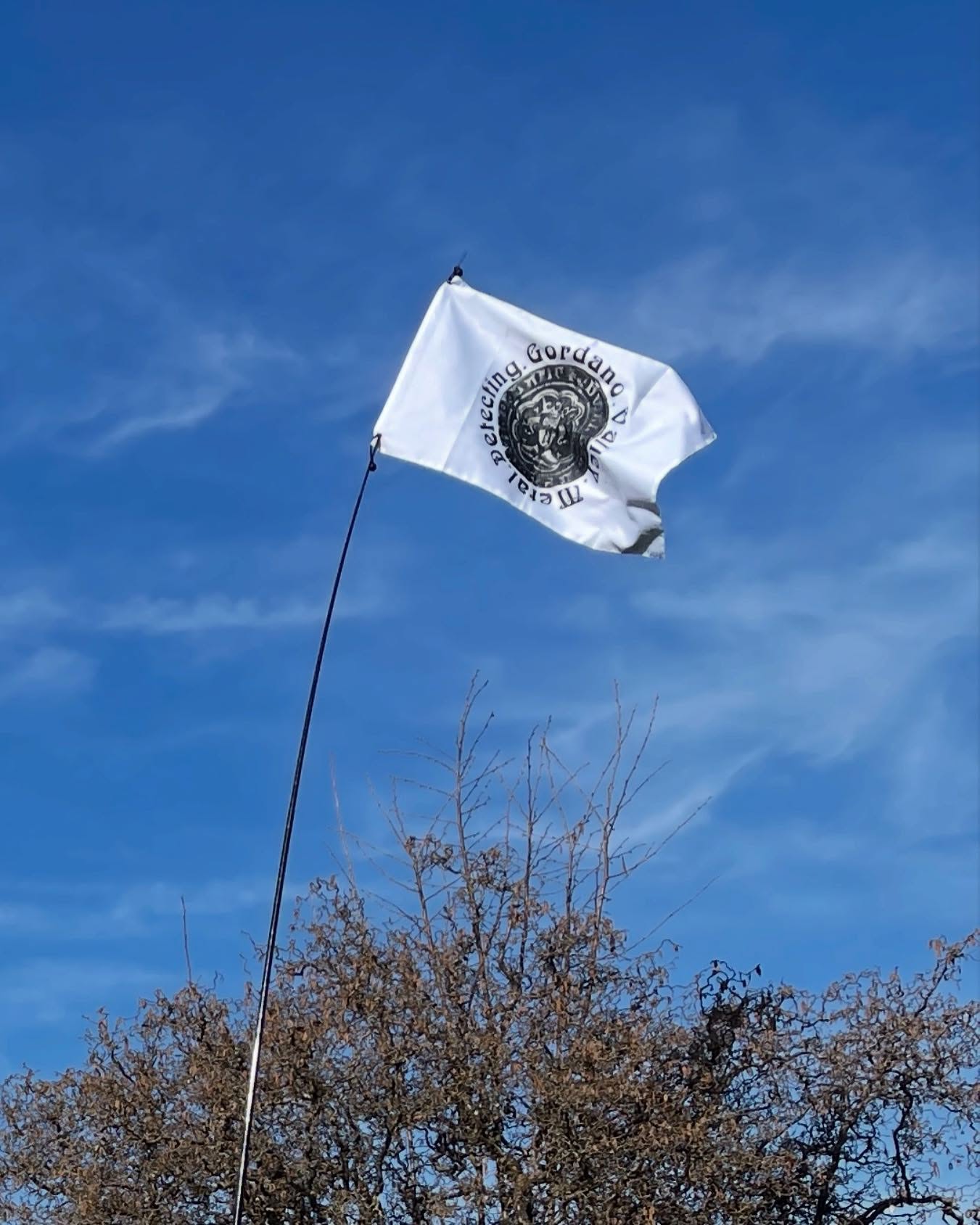 The flags are flying for our first metal detecting experience days this Saturday #metaldetectinguk #experiencedaysuk