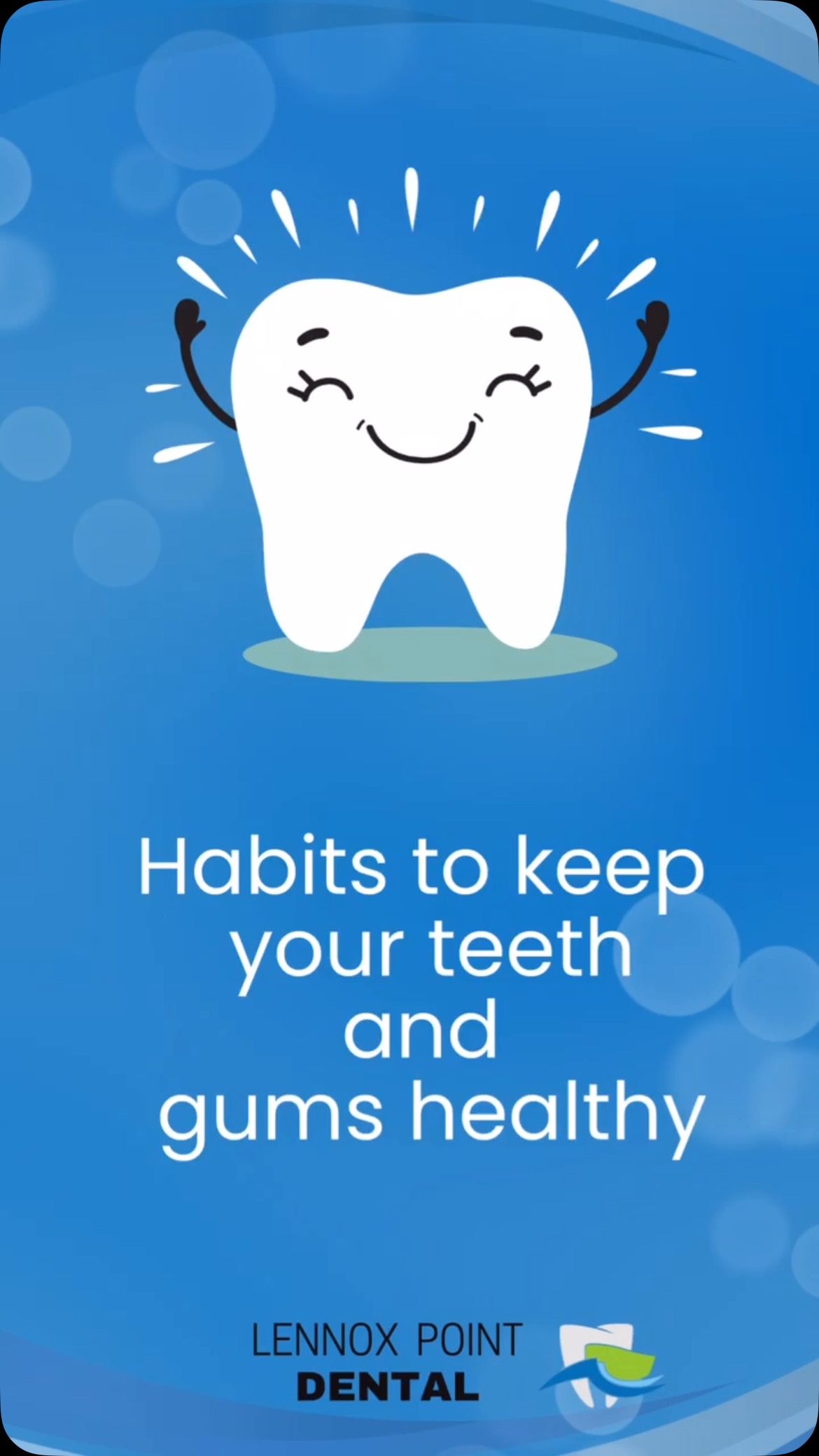 Healthy teeth and gums play an important part in quality of life, helping you speak, SMILE and feel good about yourself.
#healthygums healthyteeth #smile #oralhealth #lennoxhead #localdentist #lennoxpointdental #dranguslambie #drlaurenmcguinness