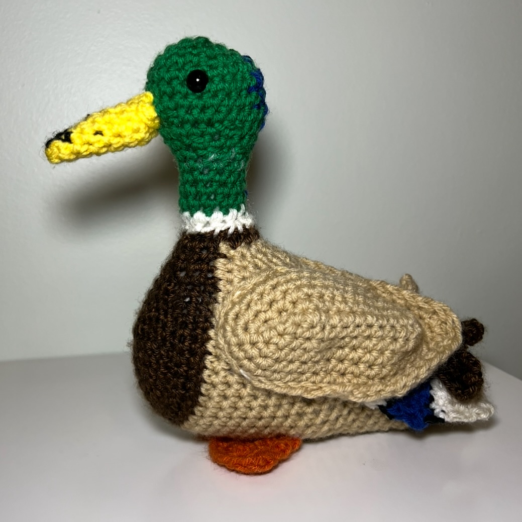 quack quack #crochet #crochetduck
i have a working pattern written if anyone is interested (why would you be). it’s just not finished yet or published on my website :)
artbynicolegriffin.com
#artistwebsite #artist #fiberart #amigurumi