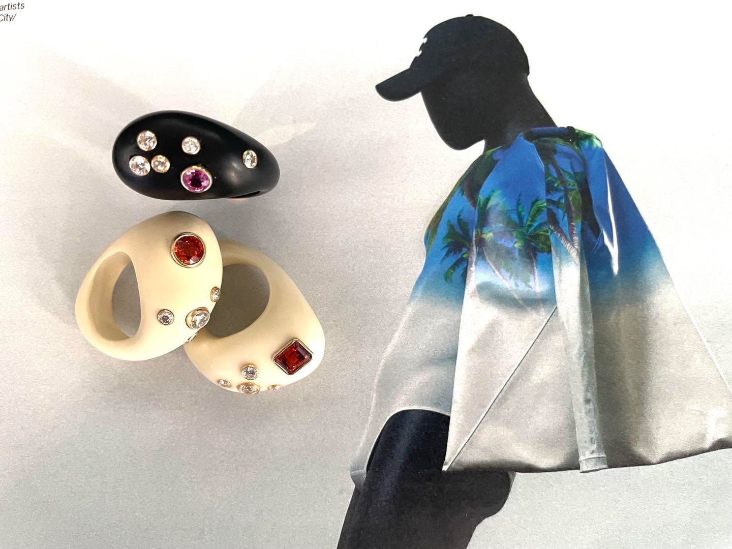 Spring fever! #one of a kind #precious jewelry #unique jewelry #fine jewelry # best gift #artist jewelry #diamond jewelry #mother day jewelry