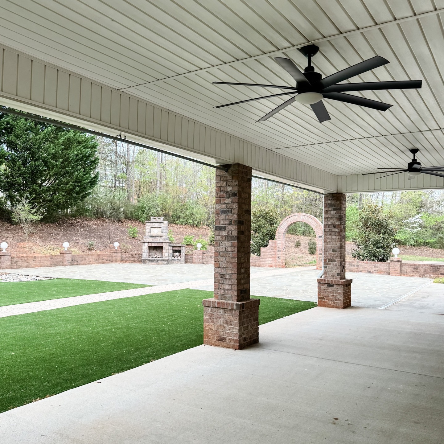 🌿✨ Step into an outdoor oasis perfect for your wedding day festivities! Our covered patio, with its cooling fans and elegant brick columns, offers a versatile space that's ideal for both ceremonies and celebrations. 💫
As you plan your event, imagine your cocktail hour here, where guests can mingle comfortably, enjoying crafted drinks under the soft breeze of the fans. Just steps away, our charming outdoor fireplace provides a romantic backdrop for photos and intimate conversations. 🥂✨
Swipe through to see more of this enchanting area and envision your guests delighting in the ambiance as they celebrate your union.
💌 Intrigued by the possibilities? DM us to book your venue tour and see how perfect your cocktail hour could be here!
#CocktailHour #OutdoorWedding #WeddingVenue #ElegantOutdoor #BrideToBe #WeddingDay #FireplaceCharm #VenueGoals #greensboronc #ncweddingvenue