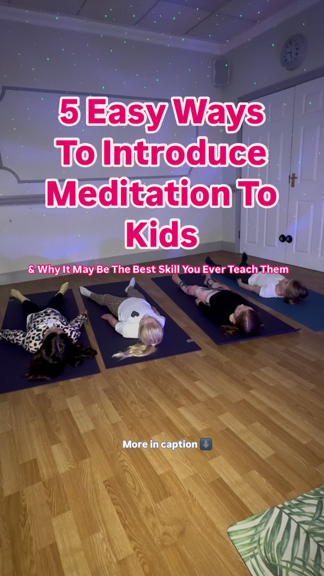 Let’s face it —life’s a lot for us, so imagine how much it can feel like a lot for little brains still figuring everything out.
Teaching kids how to slow down, breathe, and check in with themselves is a total game-changer, especially when it comes to those moments where we really need it ✨
Meditation doesn’t have to look like sitting cross-legged in silence for 20 minutes (thank goodness) it can actually be a fun, easy activity for the whole family 🫶🏻
Here are 5 super doable, low-pressure ways to bring meditation into your kiddo’s world:
1. Start tiny. Like 1-minute tiny. Think “let’s breathe together before breakfast” kinda tiny ⏳
2. Use their imagination. Clouds, magic carpets, floating in space—make it fun! One of my favourites it exploring rainbow-land.🌈
3. Turn it into a game. Who can hear the most sounds in 30 seconds? Mindful listening for the win👂
4. Be their role model. If they see you doing it, they’ll be curious (and copy you, of course).🧘🏽♂️🧘🏼♀️
5. No pressure. It’s not about being still and silent—it’s about creating a calm moment together 😌
Honestly, it’s less about doing it perfectly and more about just making space for it.
Have you tried this with your little ones? Or are you curious but haven’t started yet?
Let me know below—I’d love to hear what’s working in your world (or what’s totally not—we’ve all been there and can work it out together).
And if you feel like you want more tips and tricks on how to introduce meditation and mindfulness into your families lives, comment below and I’ll tell you all about how I can help you 🧘🏼♀️✨
#KidsYogaTeacher #teachergram #MyYogiBairns #MindfulParenting #MindfulnessForKids #KidsMeditation #KidsWellness #ParentingTips #EmotionalIntelligence #RaisingCalmKids #SelfRegulation #MentalHealthMatters