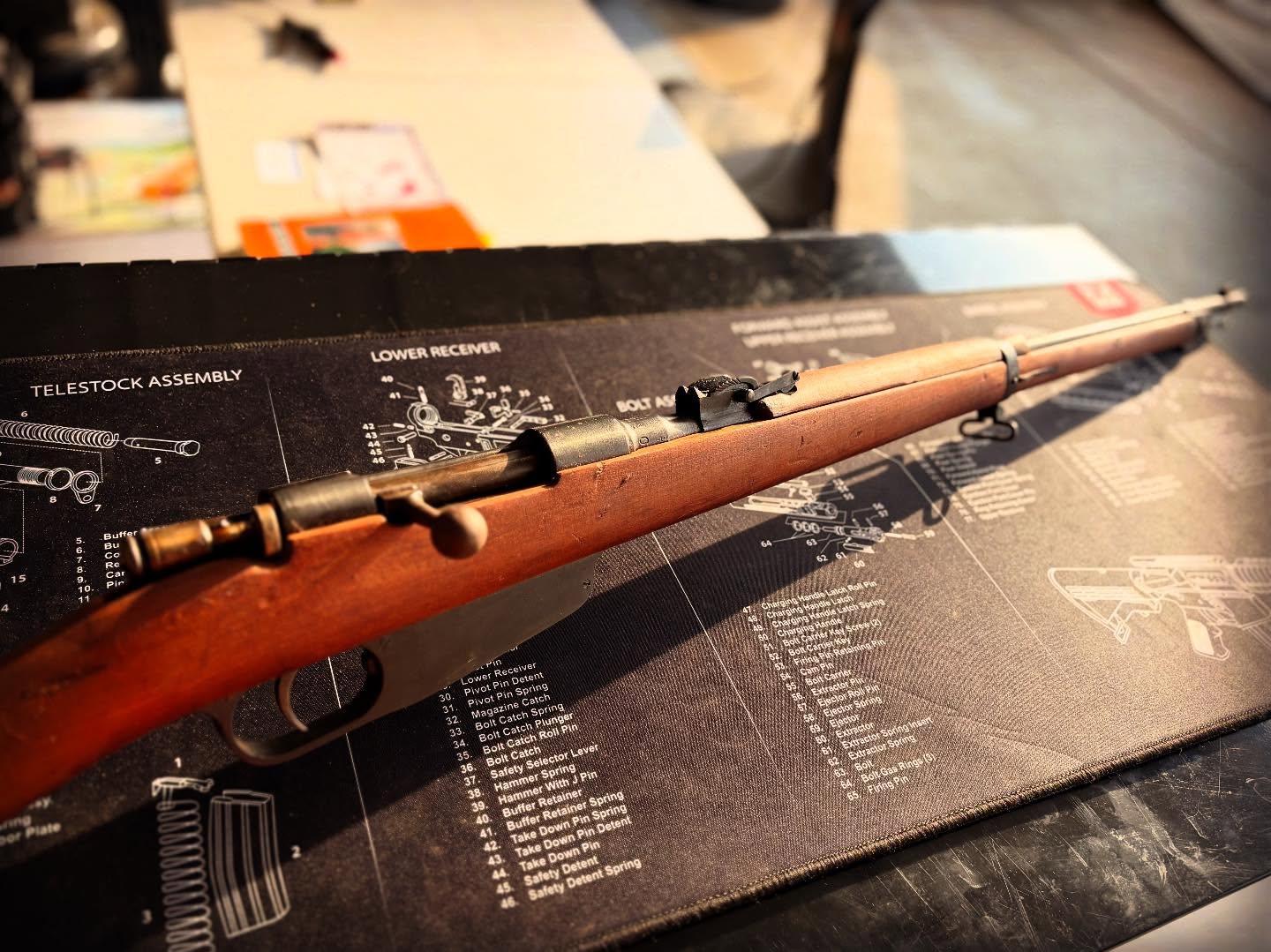 WW2 Italian Carcano. Light Restoration in order.