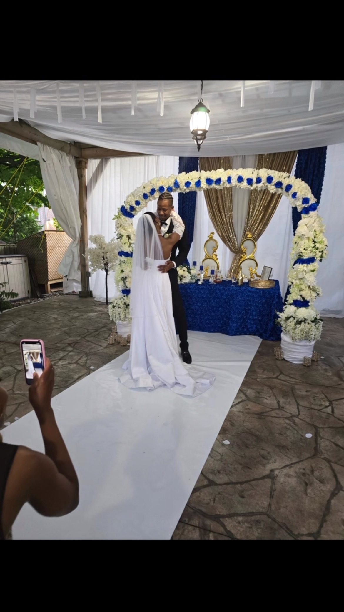 Bringing Your Dreams To Reality🍾🪩#weddingday #babyshowers #décor #eventrental #reelofthedày #viralreeĺs #smallbusiness #blackowenedbusiness