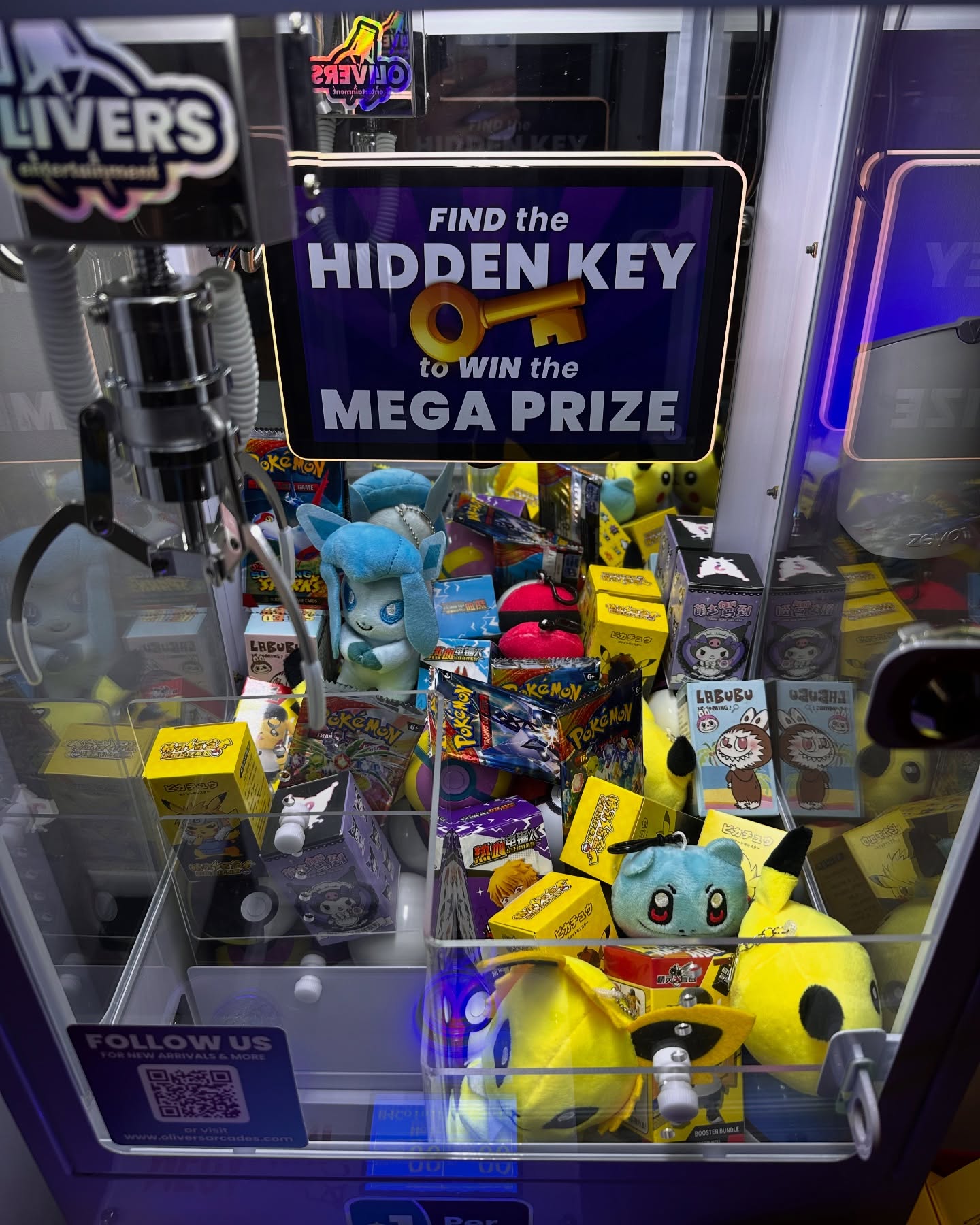 Catch ‘em all at @raretea_orlando!
#pokemon #ramen #boba #clawmachine #labubu #chainsawman #sanrio #hellokitty #oliversarcades #orlando