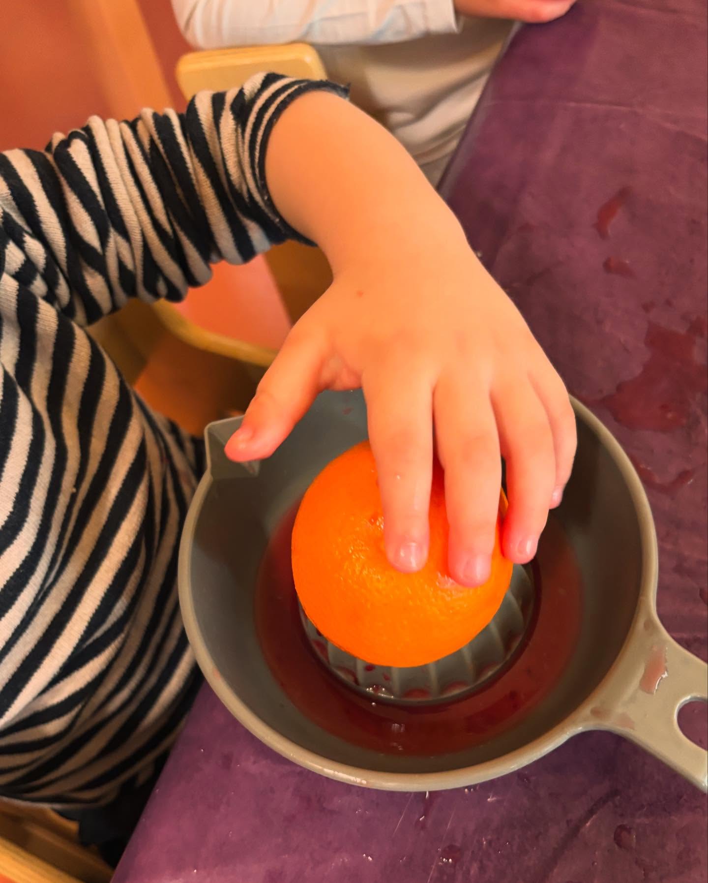 Arancia 🍊 e limone 🍋
Al nido ci prepariamo ad affrontare la giornata con una spremuta fresca di vitamina C!
#bimbialnido #motricitàfine #coordinazioneoculomanuale #nidodinfanzia #asilonidomilano