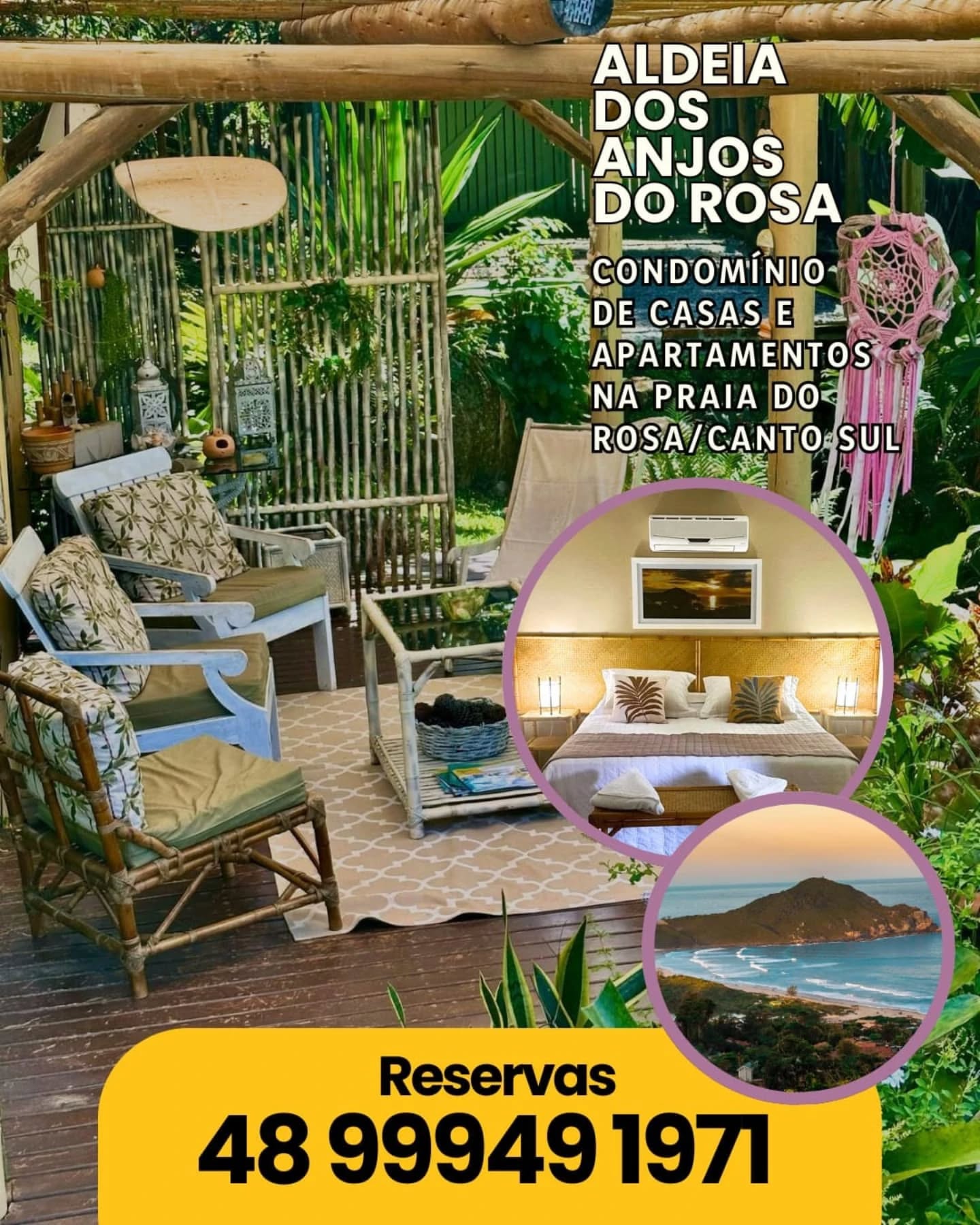 Pés descalços na areia, a vida no mar, isso me faz tão bem, que eu quero estar assim o ano inteiro. As estações vão e vêm, o som das ondas acalma a alma, aqui é o meu lugar e eu quero maís e mais. Aqui a vida me faz tão bem.
Condomínio de casas e apartamentos Aldeia dos Anjos do Rosa. Faça a sua RESERVA pelo WhatsApp:
48 99949 1971
Visite nosso site!
www.aldeiadosanjosdorosa.com.br
#praiadorosaoficial #feriadopascoa #baia #positividade