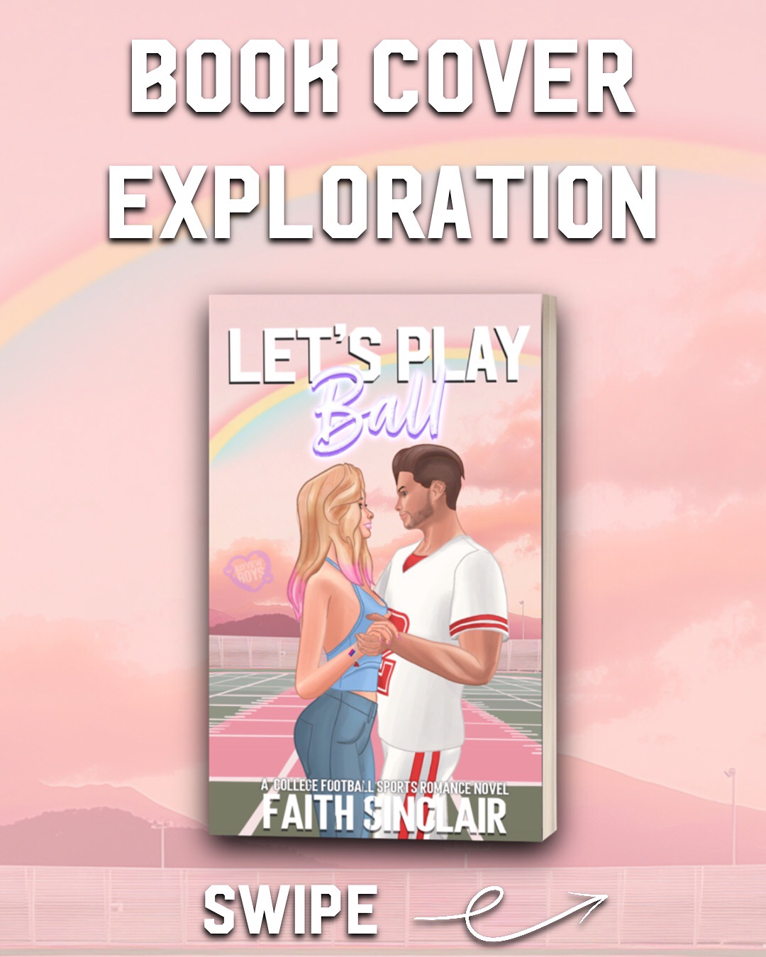 Let’s explore some hidden meanings on this book cover.
✨✨✨✨✨✨✨✨
Let’s Play Ball is an upcoming college sports romance between a quarterback and a performer with a secret identity.
It’s got
- Dislike to love
- Secret identity
- Football player x ballroom dancer and drag performer
- LGBTQ+ representation (bi FMC, gay side characters)
- He falls first
- Different worlds … maybe? 👀
- Fast burn once they figure their drama out
- Intellectual connection (but also, spice)
#bookstagram #romancebooks #sportsromance #sportsromancebooks #freebook #kindleunlimitedromance #faithsinclair #indieauthor #booklover #romanceauthor #romancereader
