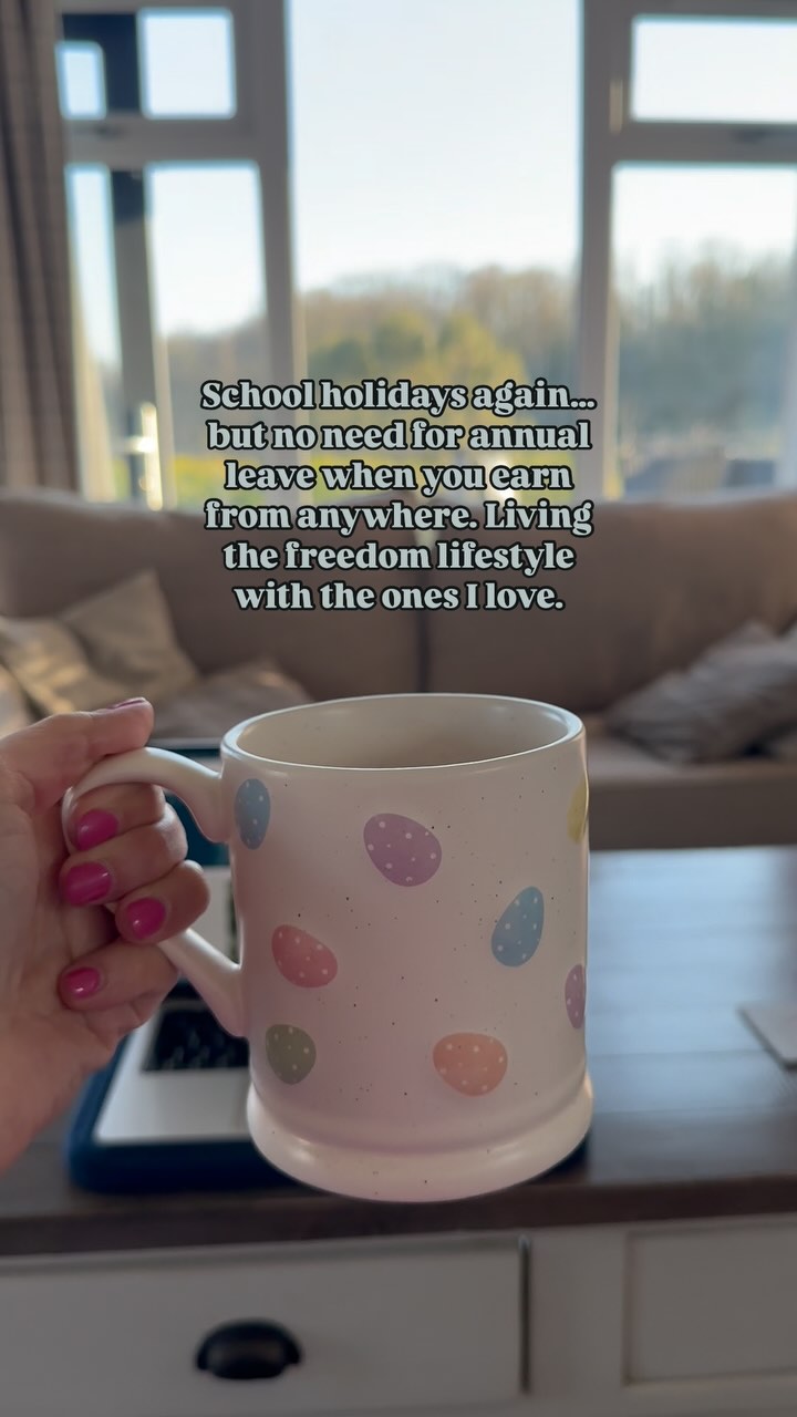 No asking for time off. No missing the moments.
Just a cuppa, my laptop, and the freedom to work from wherever we are.
This is what building a life by design looks like 🥹
Because you’re never too old to start over.
To dream bigger.
To choose a new path.
To create a life that lights you up.
And to realise… life is what you make it.
#freedomlifestyle #workfromanywhere #mumlifeunfiltered #schoolholidays #travelbusiness #buildalifeyoulove #startover #newbeginnings #lifeonmyterms #networkmarketingmum #thefreedomtravelco #ditchthe9to5 #thisismybusiness