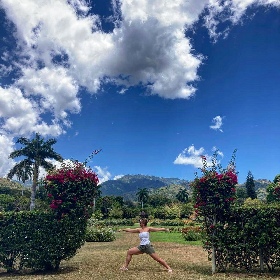 Embracing the heat!
No classes until the 20th May
.
#plymflowyoga #yoga #yogapractice #flowyoga #vinyasa #vinyasaflow #yogaclass #plymstock #plymouth #yealmpton #yealmptoncommunitycentre #brixtondevon #southhams #devon #kingstonjamaica #hopebotanicalgardens #jamaica