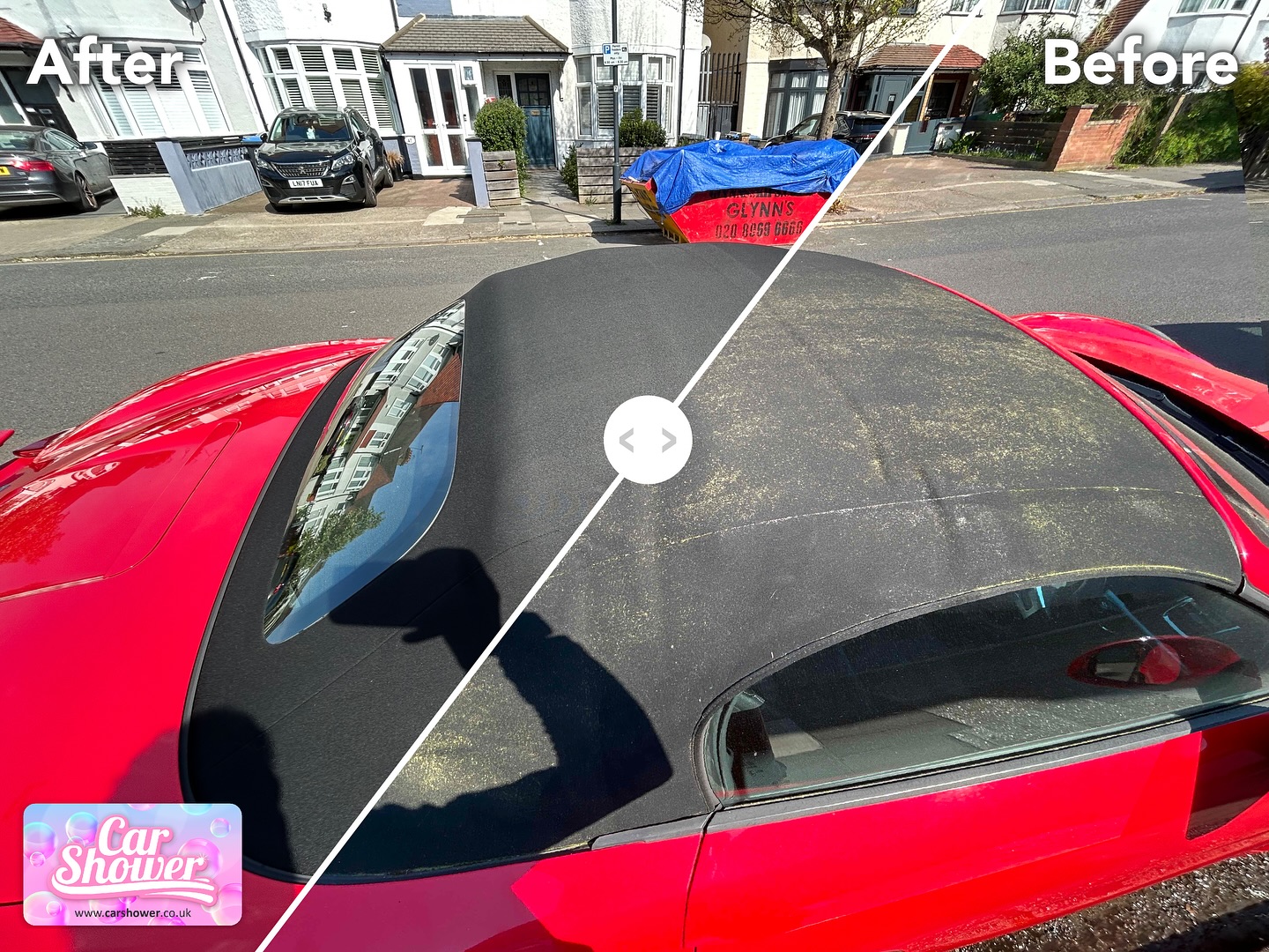 💧Before & After on this Porsche Boxster Basic Plus Wash with Soft Top Deep Clean Add on
w w w . c a r s h o w e r . c o . u k
💧Basic Wash
💧Basic Plus Wash
💧Premium Wash
💧Ultimate Wash
📱 Available on the AppStore & GooglePlay
💰 Save with repeat bookings
#carwash #valeting #mobilecarwash #mobilevaleting #car #cars #cars247 #cardetailing #details #carcare #autocarwash #autocare #detailersbible