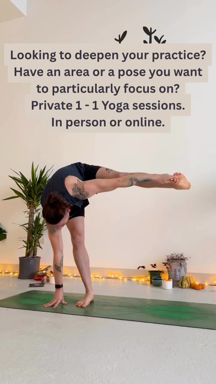 Private 1:1 Yoga | £40 in person / £30 Zoom
Over a decade of practice & guidance
Refine alignment, deepen breath, unlock your body’s wisdom
DM to book your session