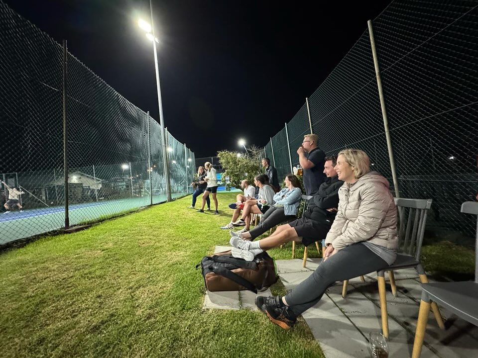 What a night at Millie’s tonight… record breaking burger orders and chips! Great tennis and keeping the “Gees” going. What a family at MTC!