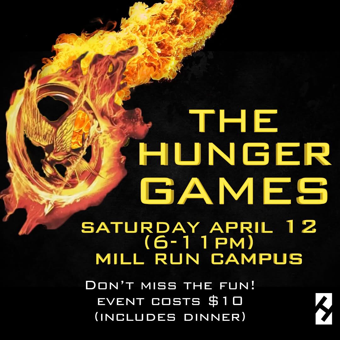 You WON’T want to miss hunger games this Saturday night! Be there or be 🟥! Invite your friends!