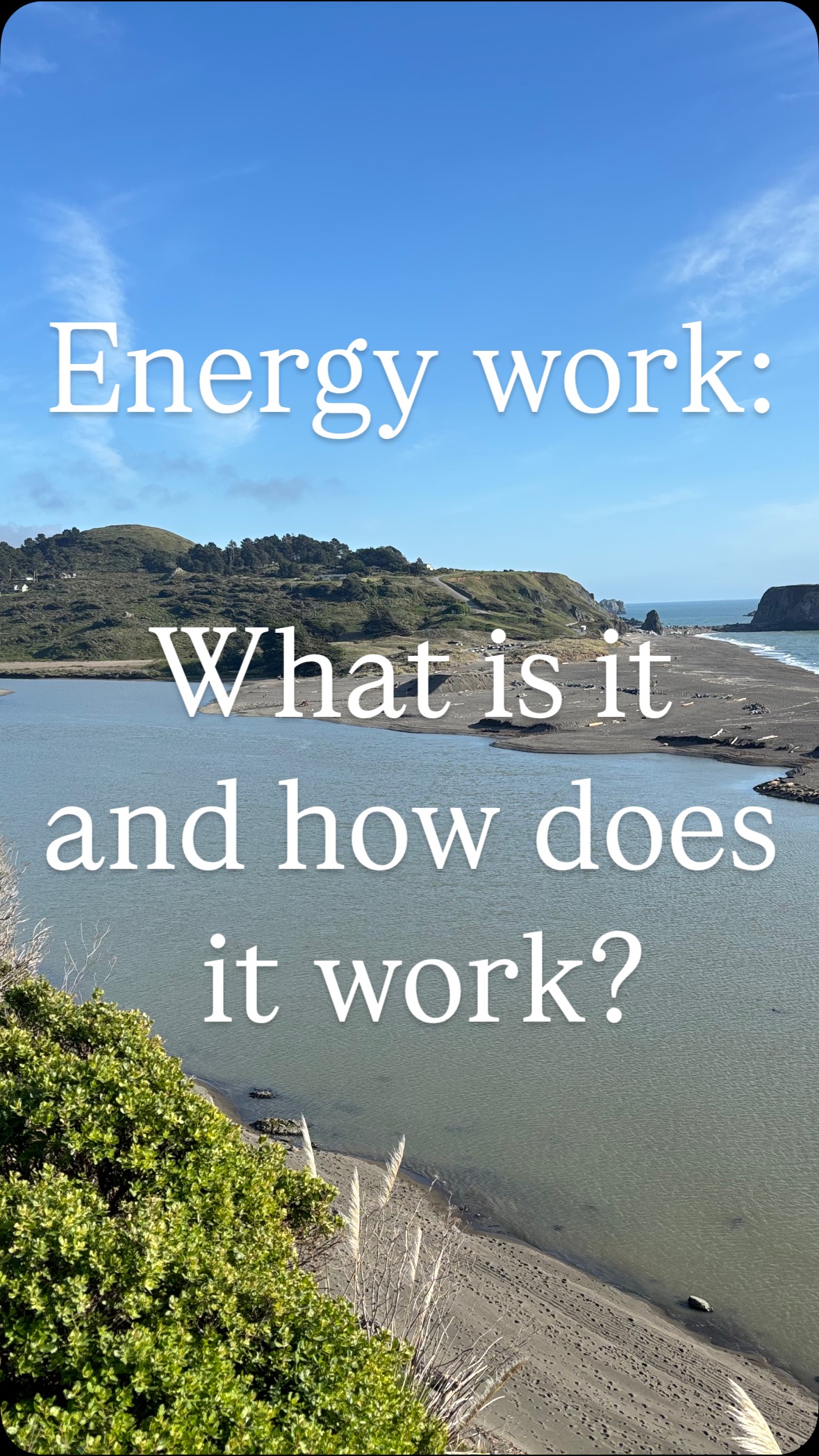 In this video I explain the history of energy work, its benefits, and how I practice.