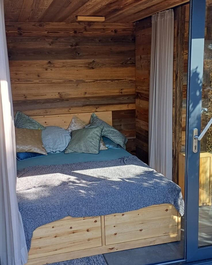 Sauna mit Liegort und Terrasse - unsere
neueste Kreation!