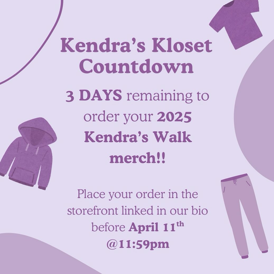 3 days left to place your orders! Visit the link in our bio to access the storefront 💜💜💜