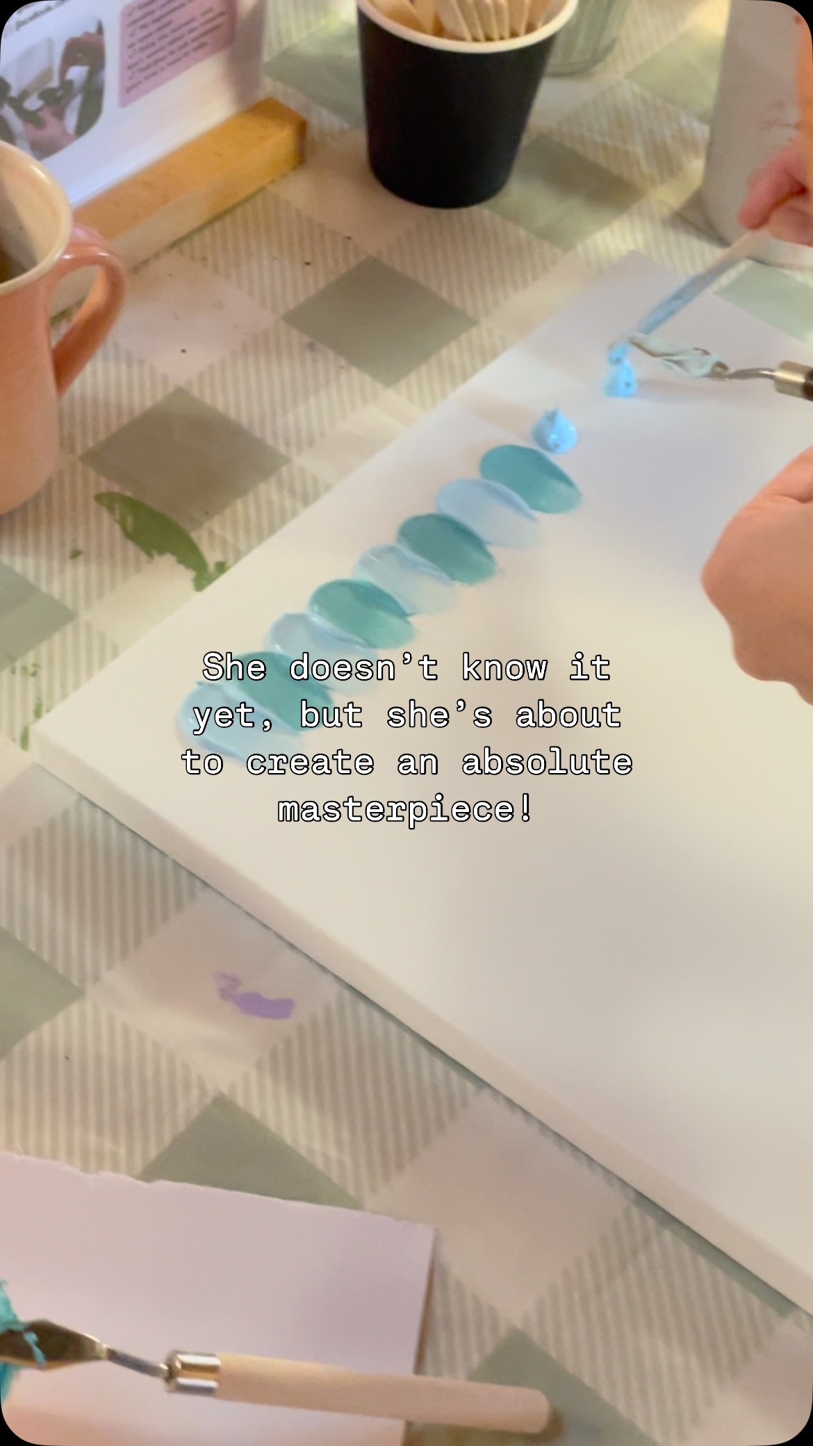 Texture Art & Sip has been so much fun 🤩 May sessions are mostly sold out, but still plenty of spaces in June ❤️🔥