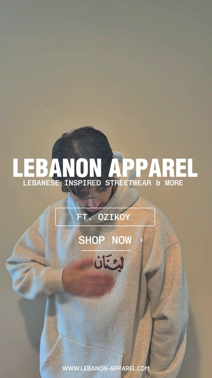 Get ready to rep! 💪 Shop Lebanon Apparel now with @ozikoy! Link in bio 🔥 #lebanonapparel #shoplebanonapparel #lebanon #ozikoy #lebanesepride #lebanesefashion