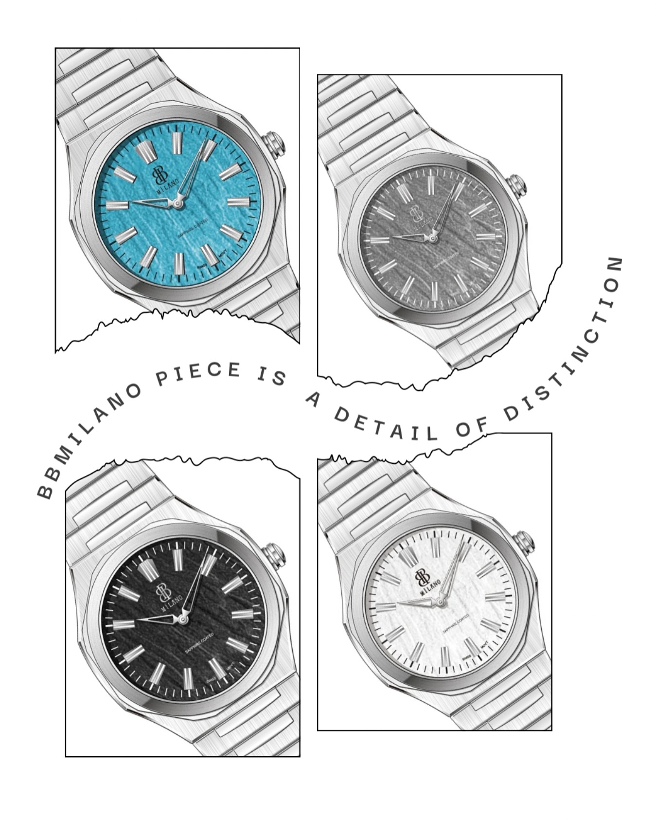 Crafted for distinction. Worn with purpose.
This watch isn’t just about keeping time — it’s about making a lasting impression. With sleek lines, premium materials, and unmatched precision, it’s designed for the man who moves with intention.
Timeless. Powerful. Unforgettable.
#Bbmilano #MensStyle #LuxuryWatch #NewRelease #DefineYourTime #BoldElegance