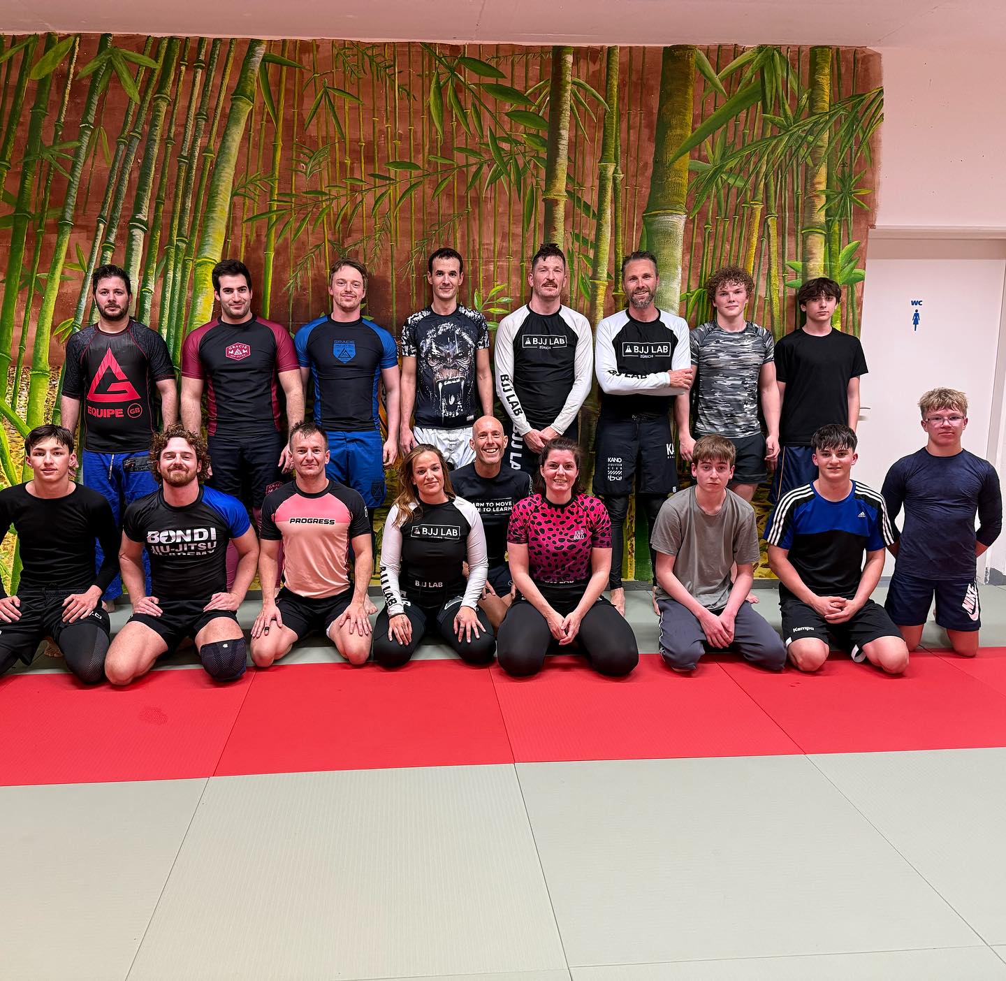 Stacked line up for tonight’s Nogi class with Bruno!
#bjj #waedenswil #bjjwaedenswil #grappling #jiujitsu