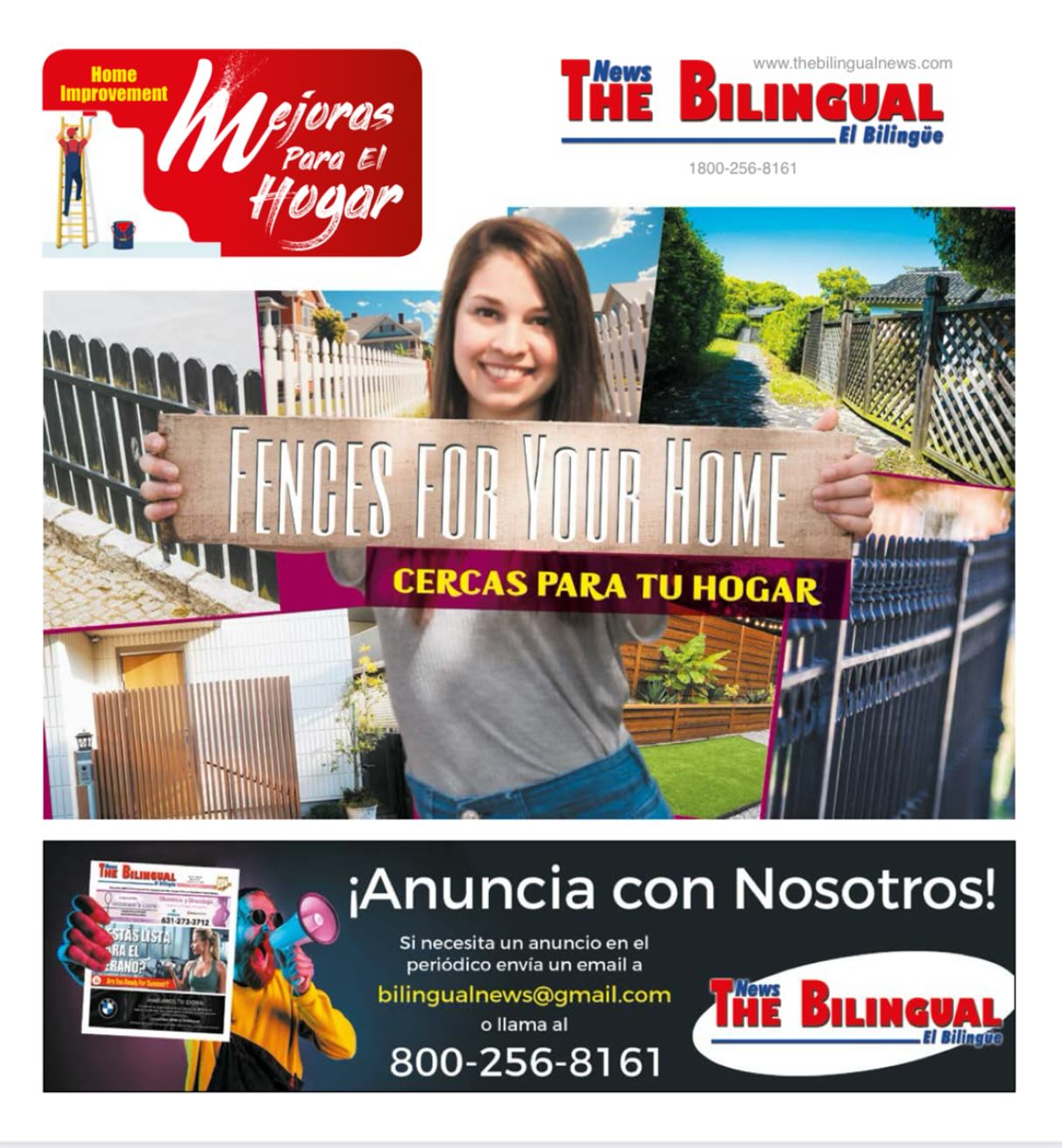 Ya está circulando nuestra segunda edición del Especial de Mejoras para el hogar. #homeimprovement #fences #aboveallfence