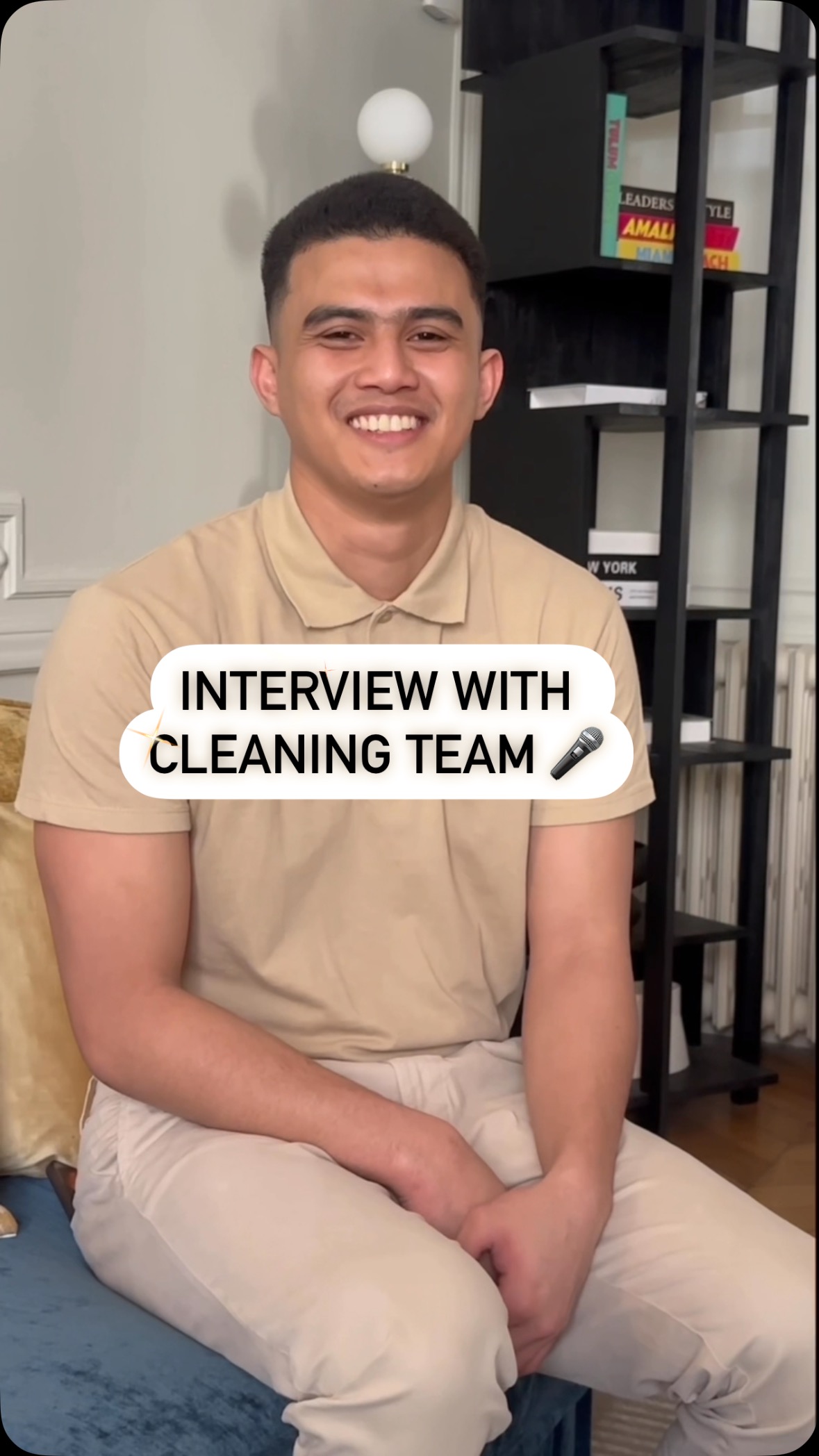 Meet our cleaning team throught out this interview 🎤 🧼
A great shoot in our fabulous flat 🏠 Avenue Hoche
Our experts introduce themselves, share their passion for their work, and reveal their favorite neighborhood in Paris
Every day, they ensure impeccable service and spotless cleanliness in our apartments. Their professionalism and attention to detail make all the difference for a perfect stay.
Visit our instagram bio to discover our properties 👆 🏠
@evengestion
—-
#ProfessionalTeam #ImpeccableCleanliness #Paris #hommedemenage #evengestion