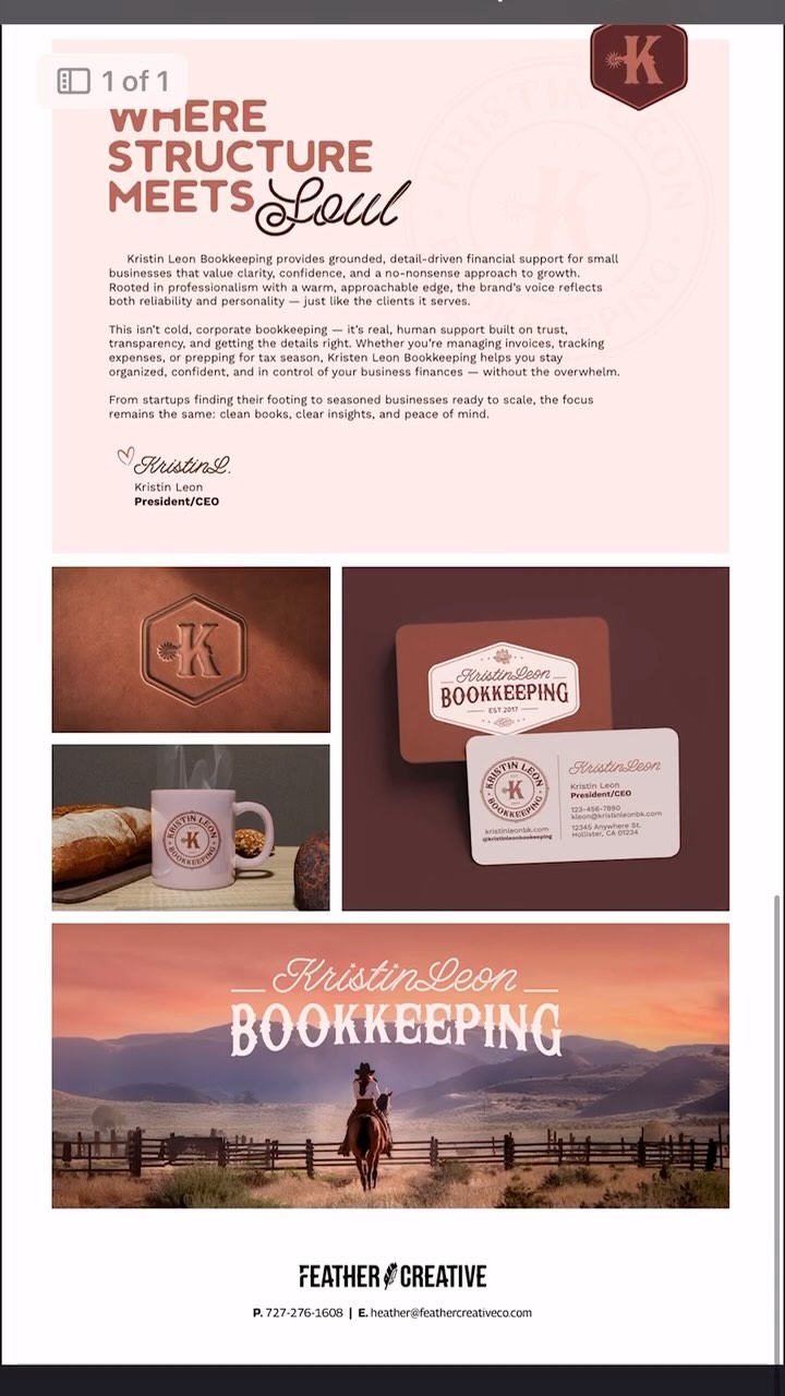 When the creative brief is: “Country, girly, pink, brown, black”… and also “top secret, you can’t say anything,”…and that’s it. No moodboard. No brand story. No visual direction. Just five f**ckin’ words and hopes you get “a vibe.”
It was for a surprise business/branding gift for his lady — so, no pressure or anything.
Somehow, we pulled it off. She loved it (even after I spelled her name wrong, like… a lot).
Moral of the story? Give me five words and a whisper of chaos — and I’ll still make it happen. 😂🤠